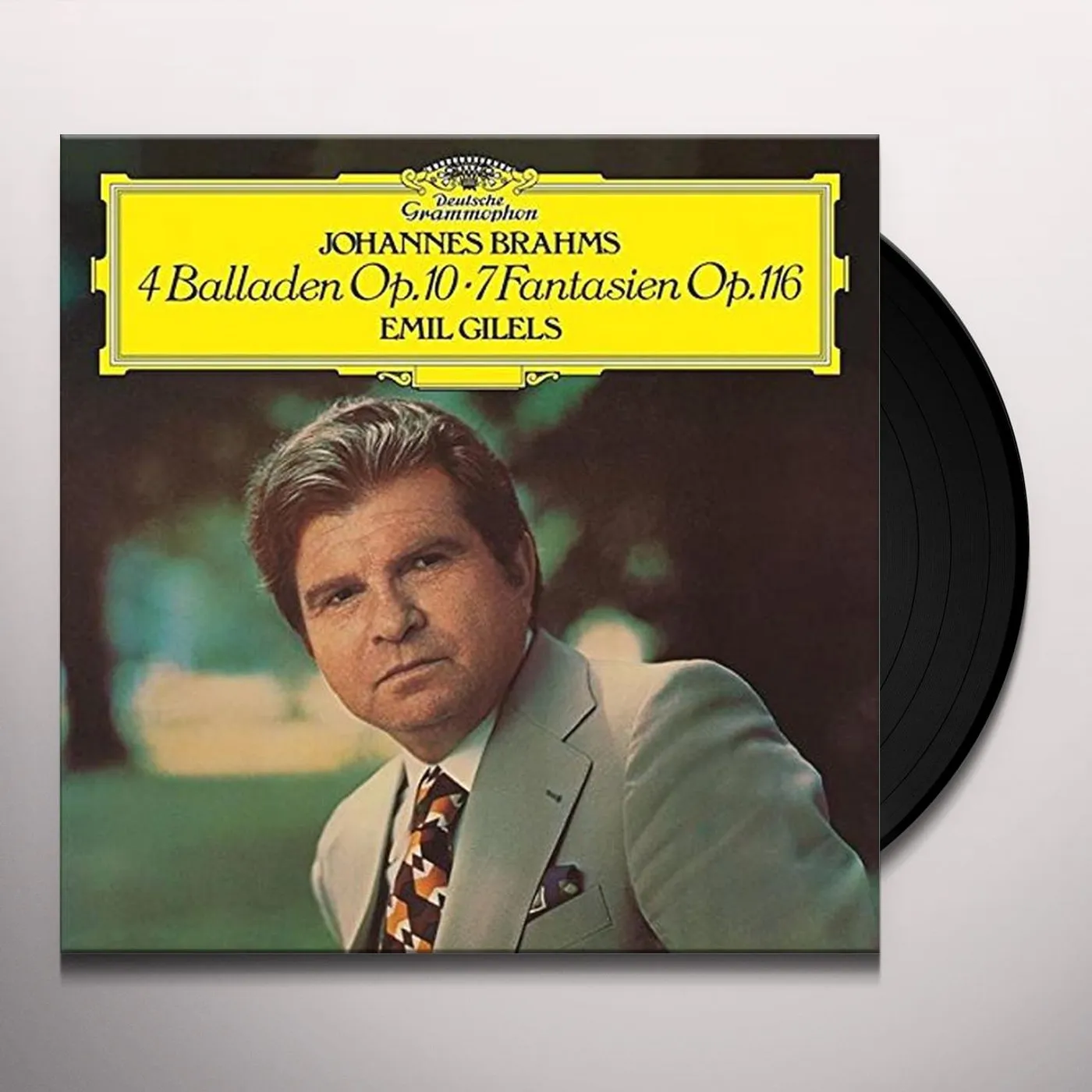Emil Gilels Brahms: 4 Ballades, 7 Fantasias Vinyl Record