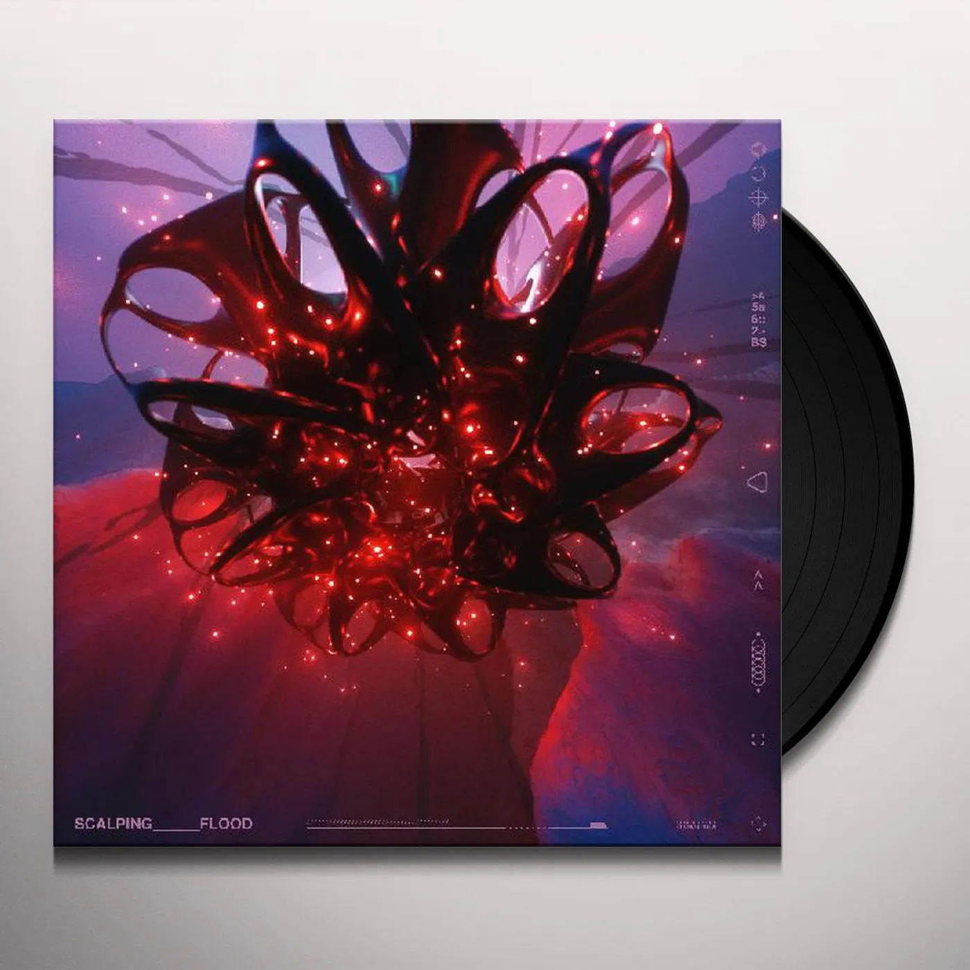 SCALPING Flood (Transparent Violet Vinyl) Vinyl Record
