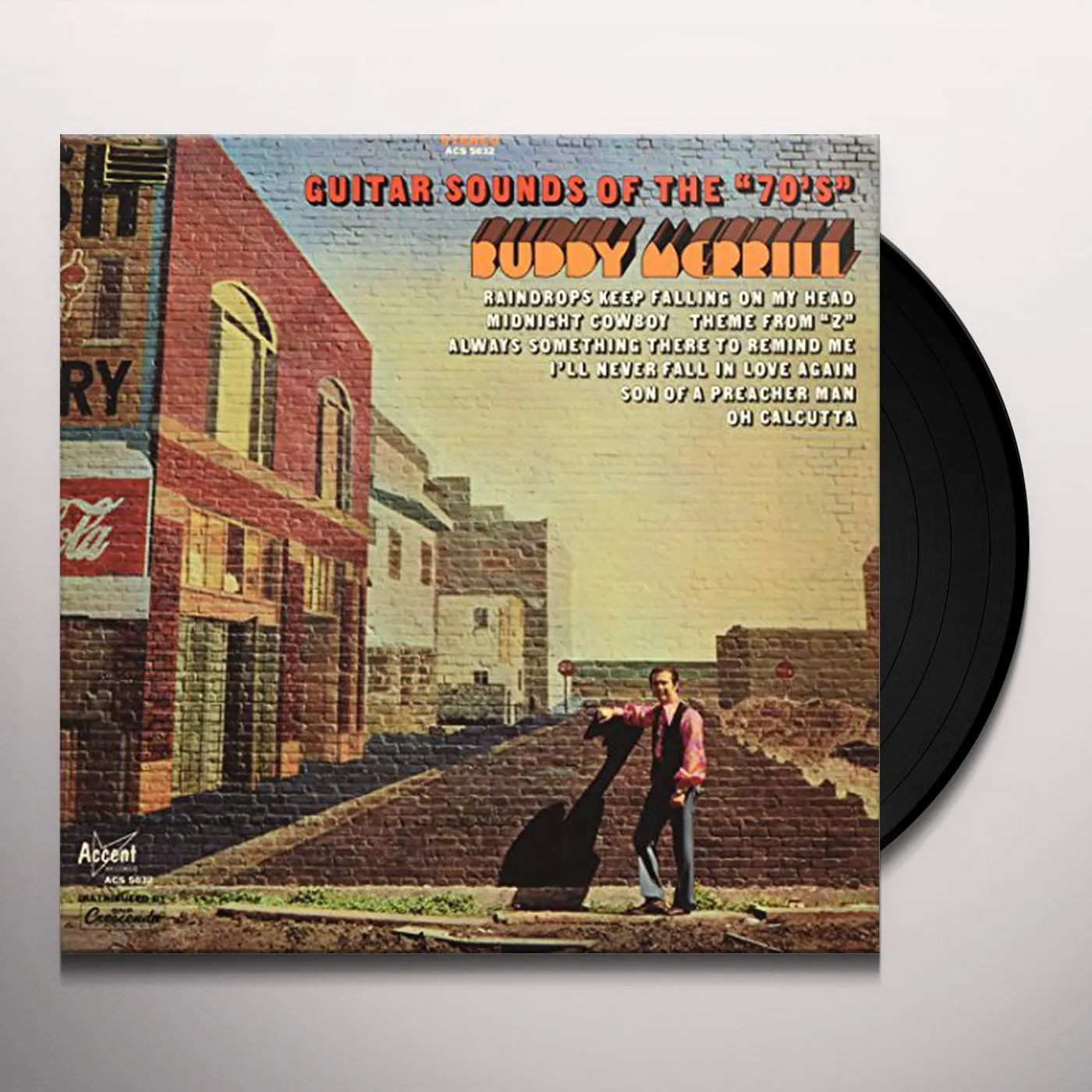 Buddy Merrill GUITAR SOUNDS OF THE 70'S Vinyl Record