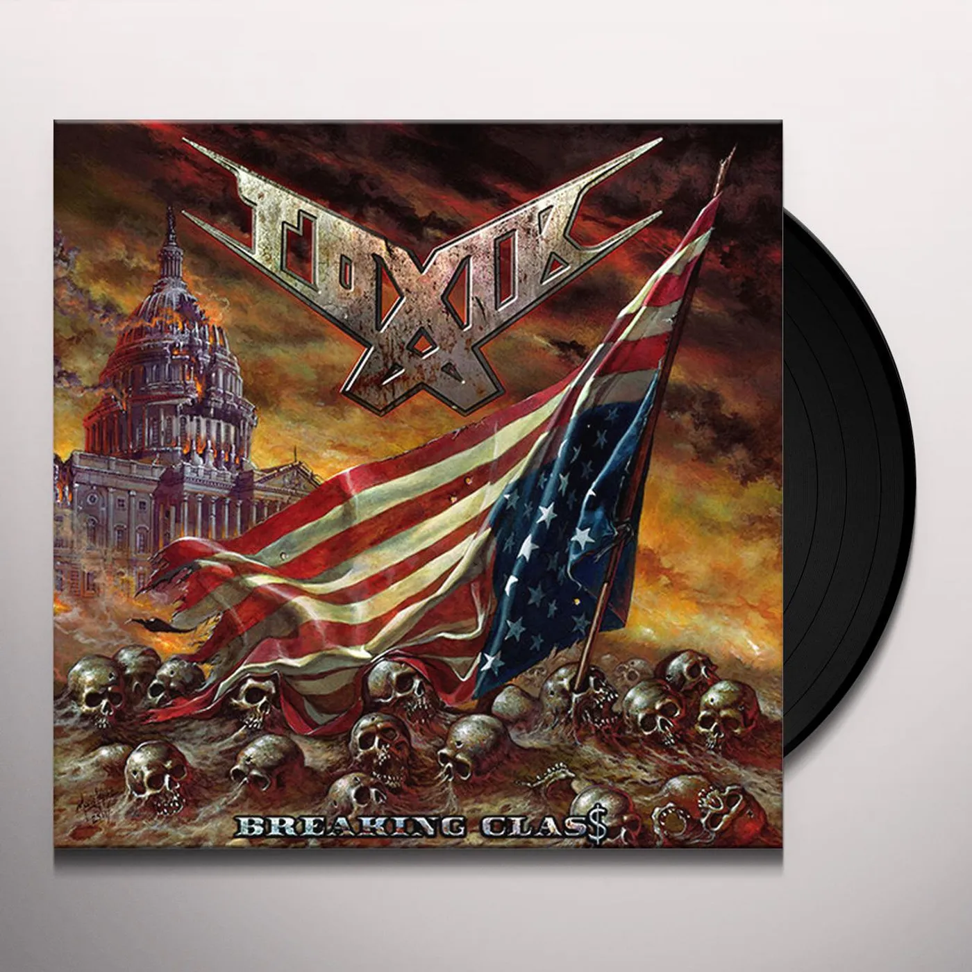 Toxik BREAKING CLAS$ Vinyl Record