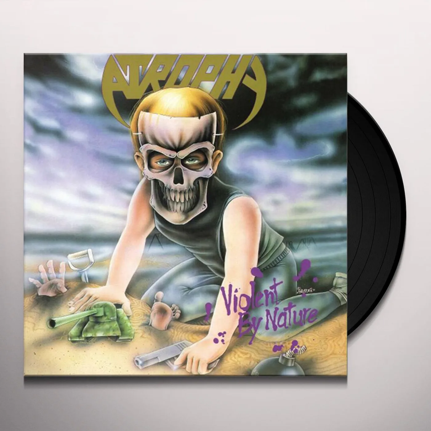 Atrophy VIOLENT BY REISSUE Vinyl Record