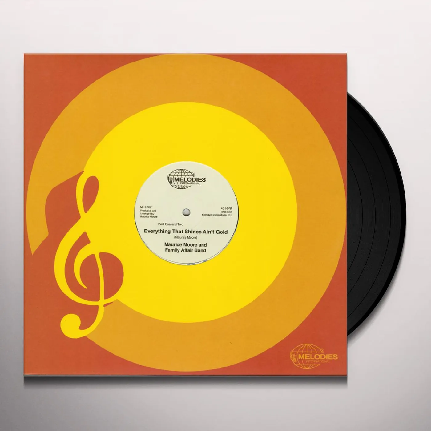 Maurice Moore EVERYTHING THAT SHINES AIN'T GOLD (PT. 1 & 2) Vinyl Record