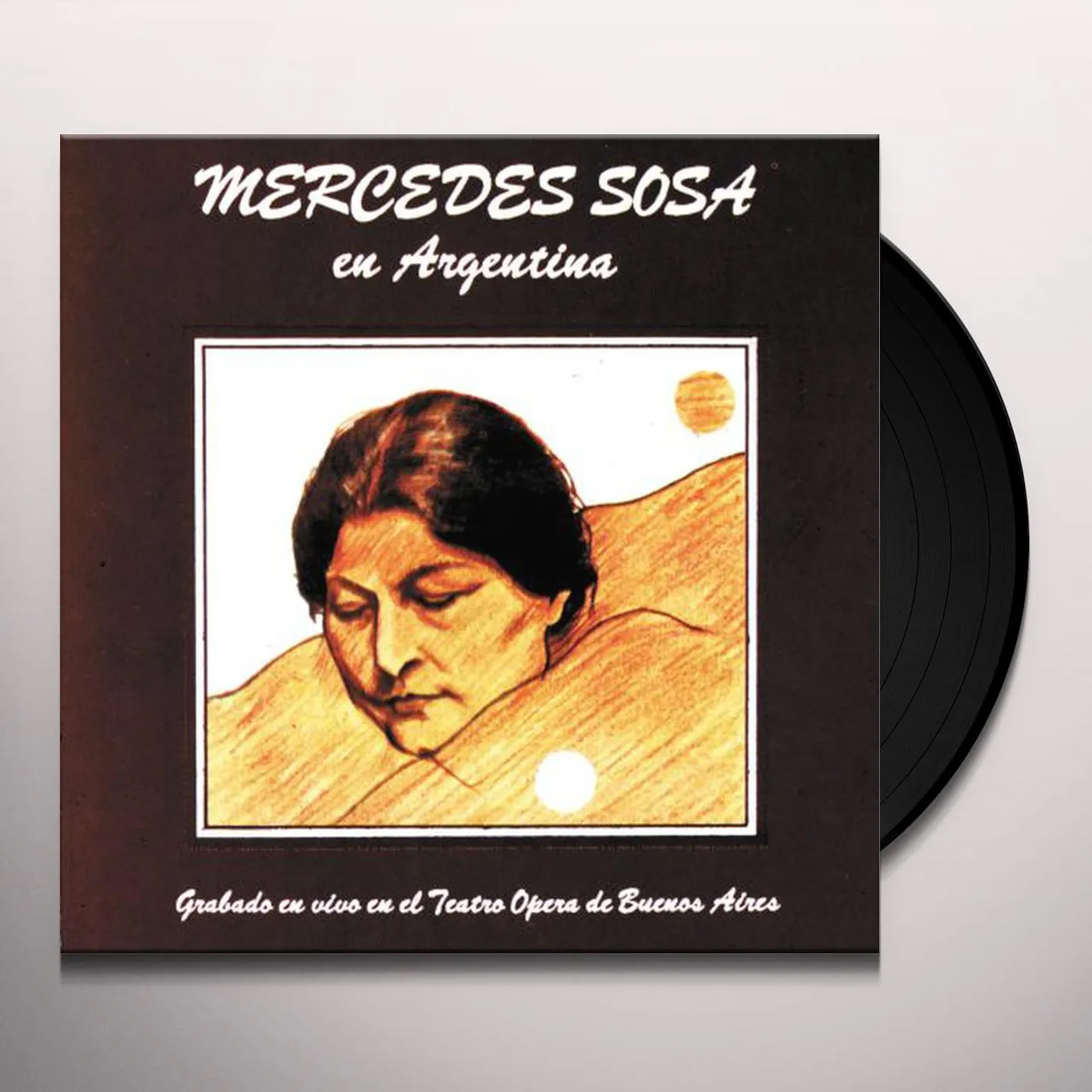 Mercedes Sosa EN ARGENTINA: VIVO EN EL TEATRO OPERA Vinyl Record