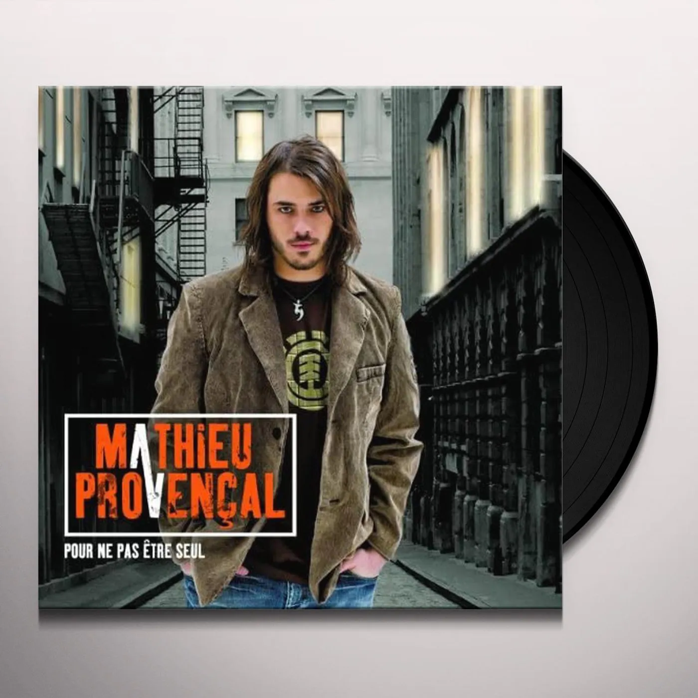 Mathieu Provençal POUR NE PAS ETRE SEUL Vinyl Record