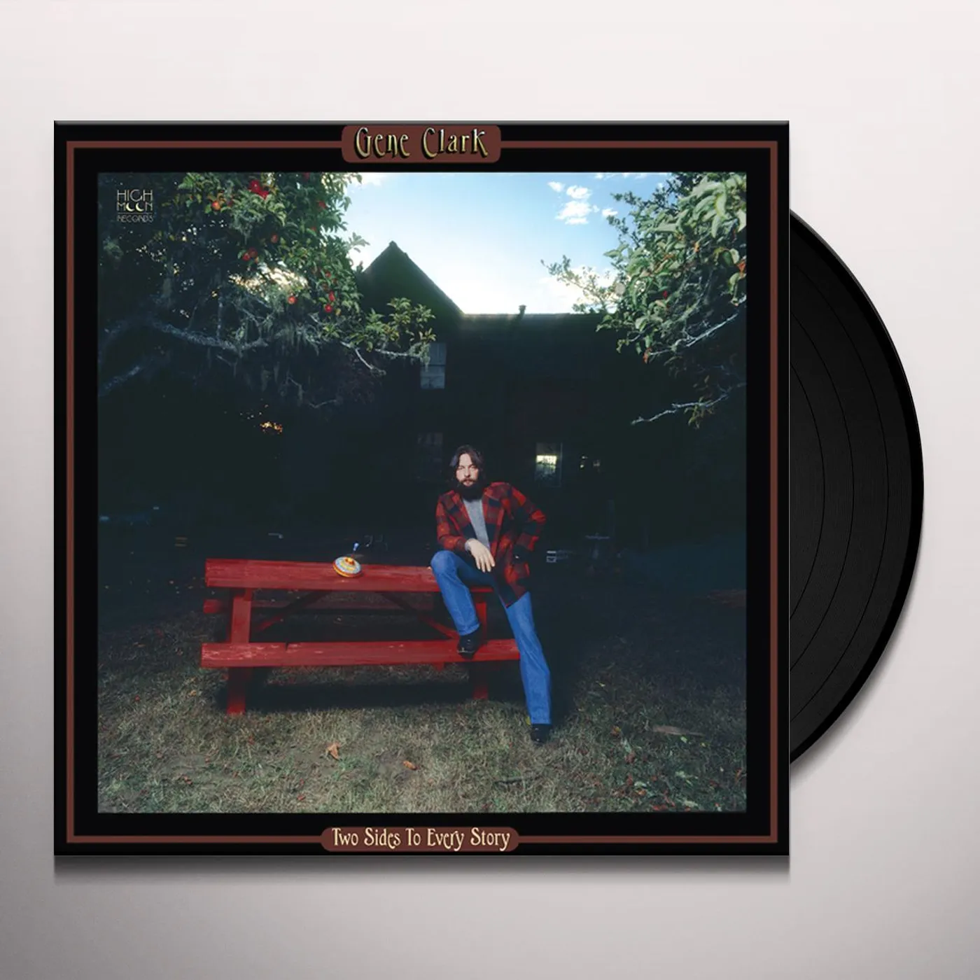 Gene Clark Two Sides To Every Story Vinyl Record