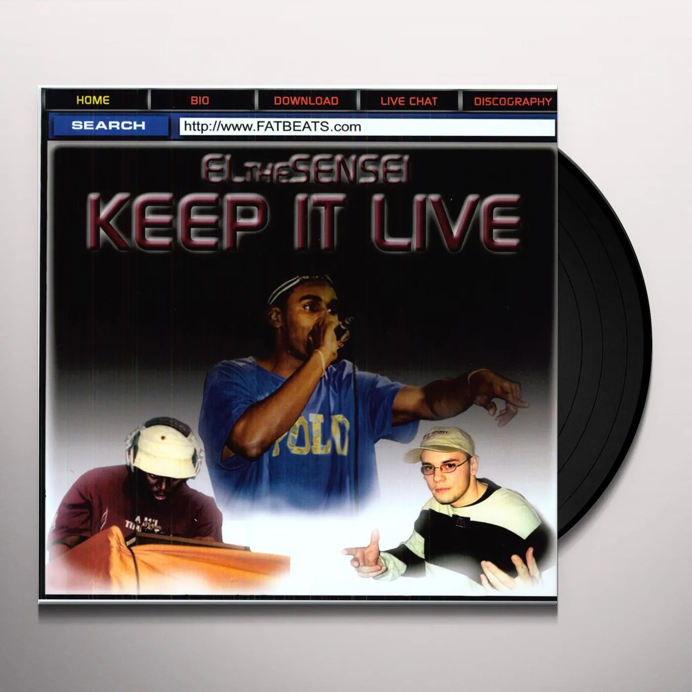 El Da Sensei KEEP IT LIVE Vinyl Record