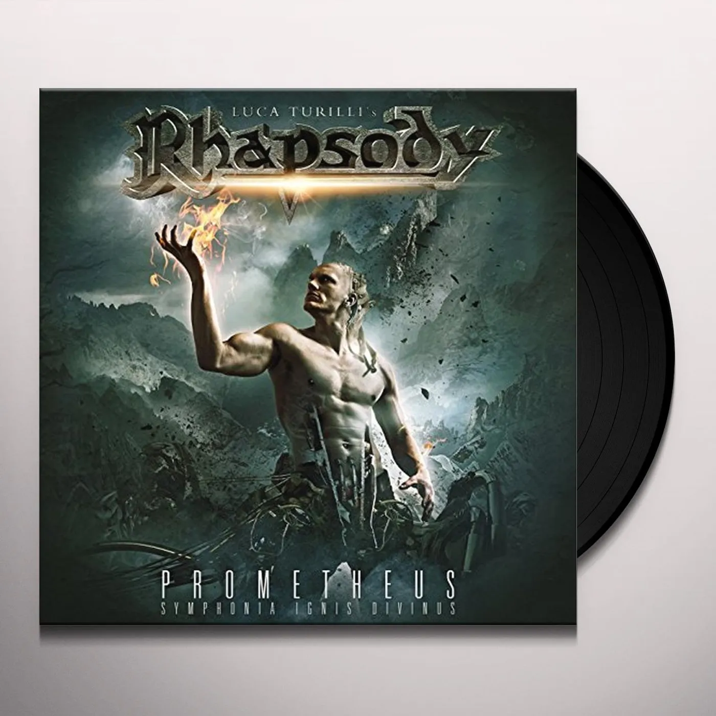 Luca Turilli's Rhapsody PROMETHEUS-SYMPHONIA IGNIS DIVINUS Vinyl Record