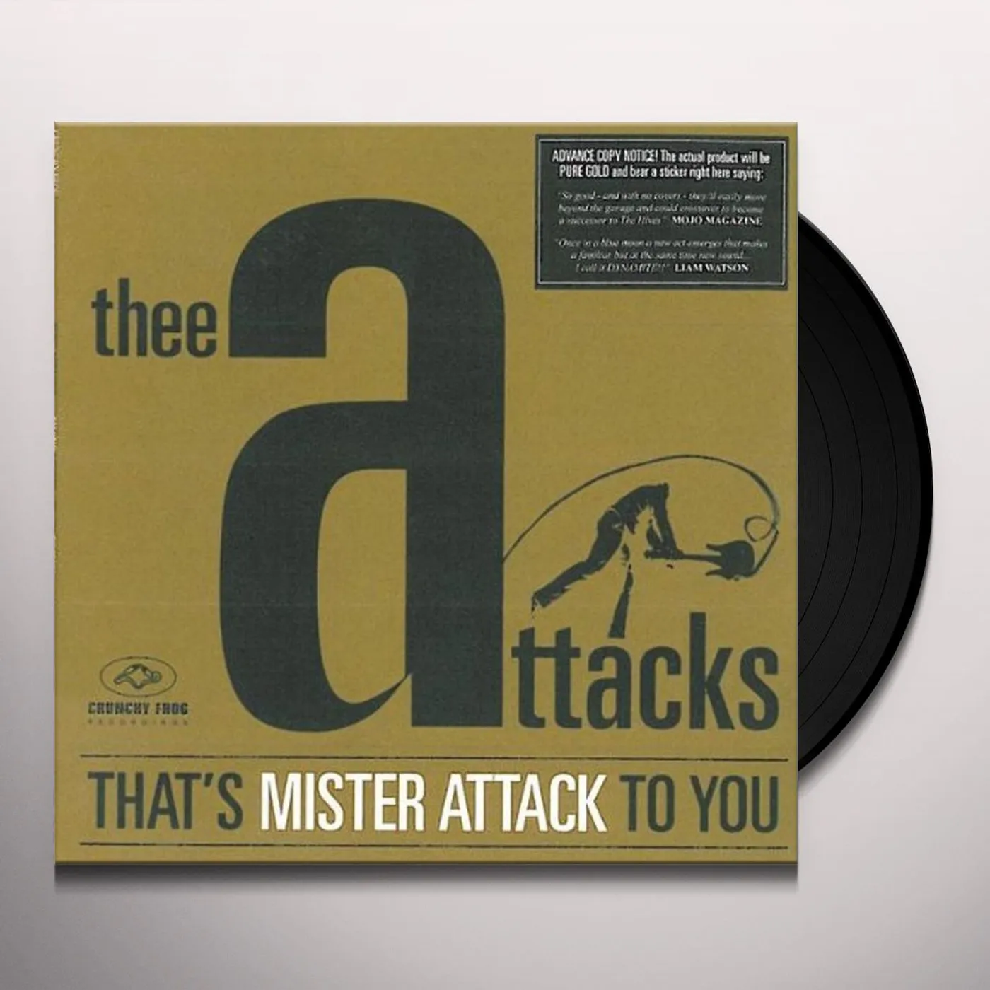 Thee Attacks THATS MISTER ATTACK TO YOU Vinyl Record