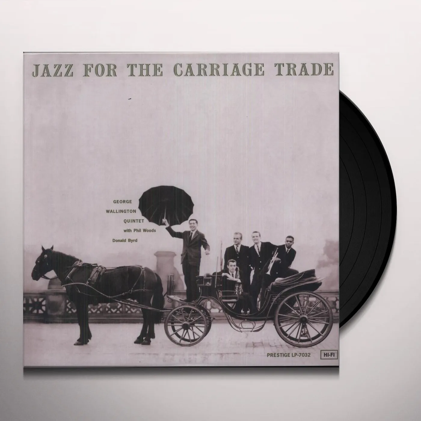 George Wallington JAZZ FOR THE CARRIAGE TRADE Vinyl Record