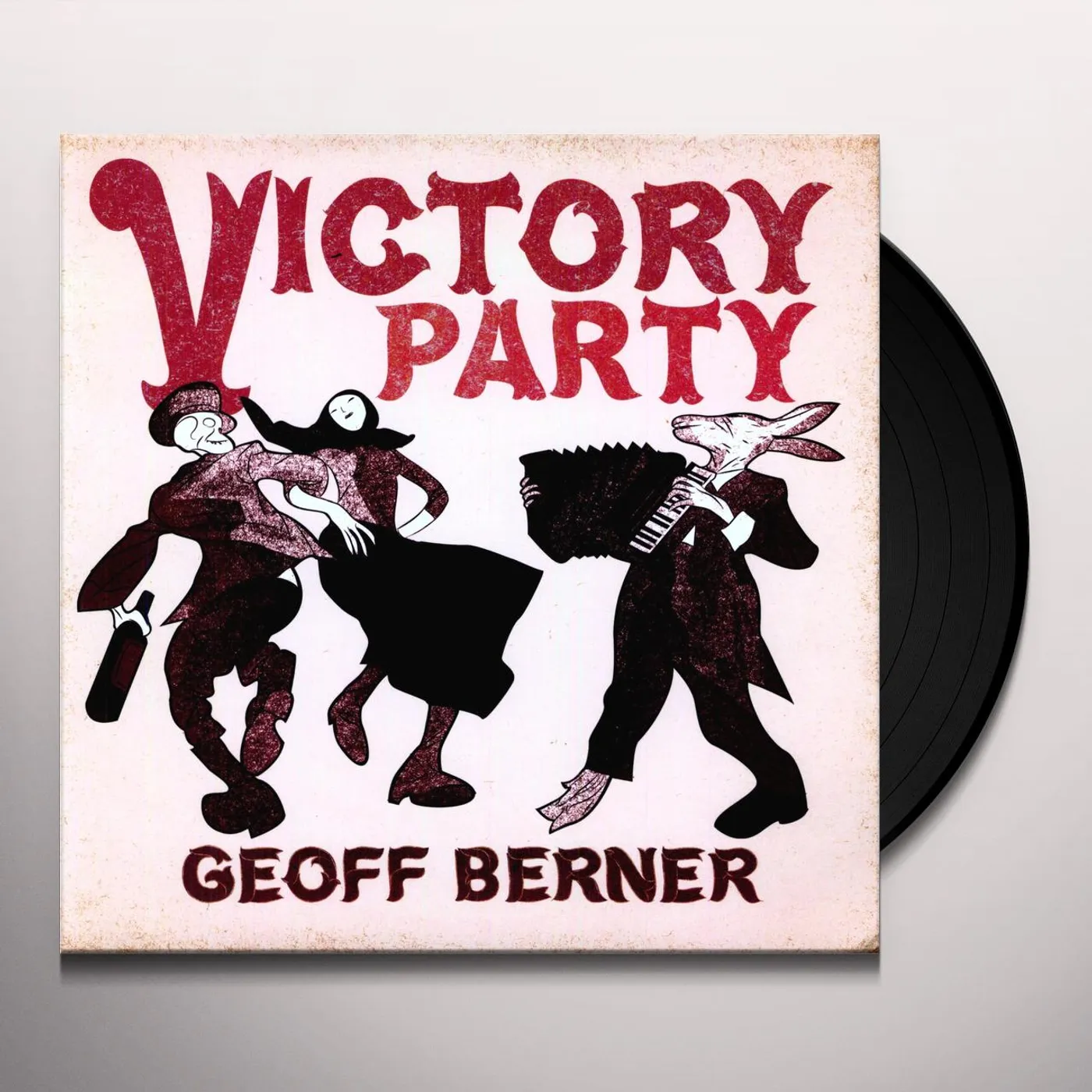 Geoff Berner Victory Party Vinyl Record