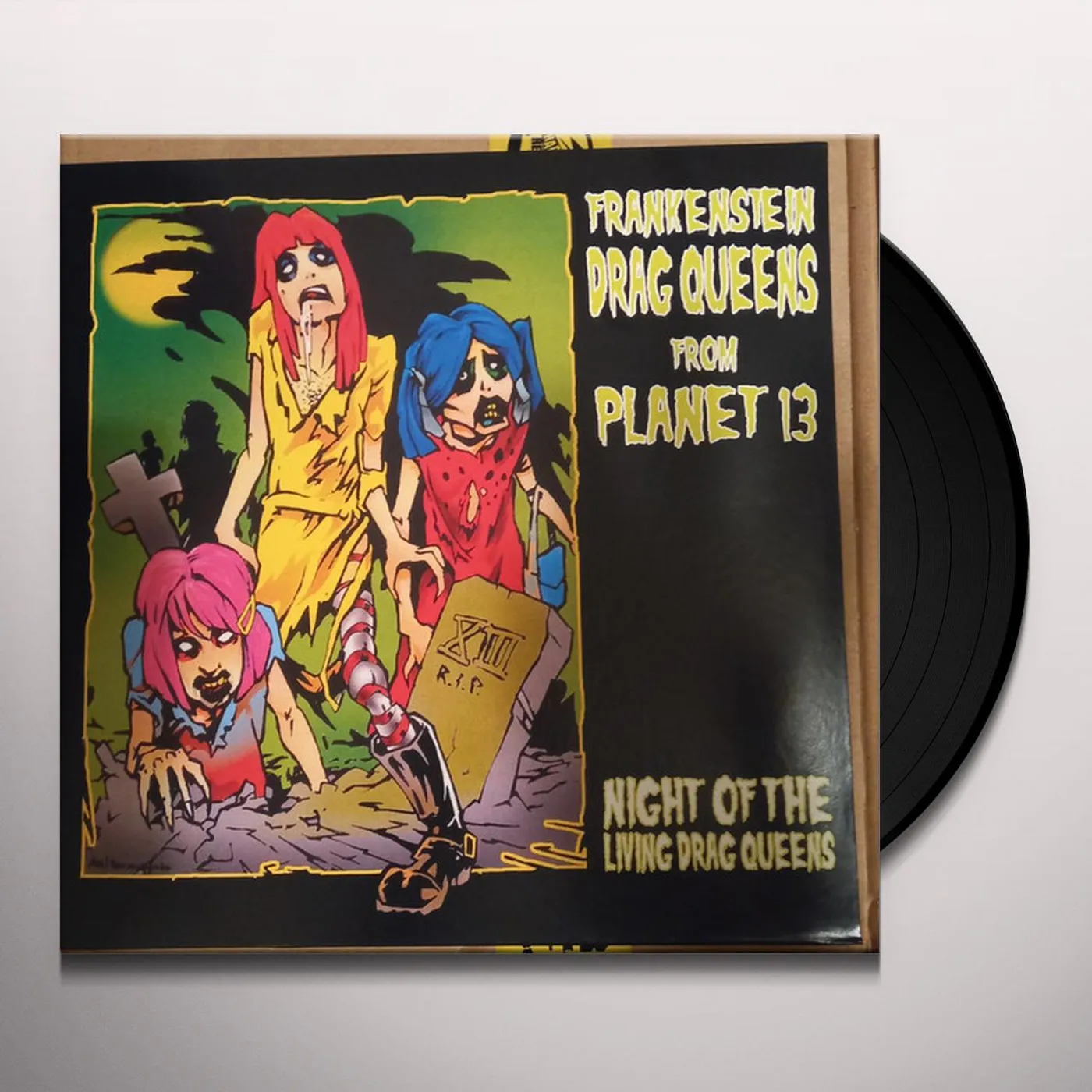 Frankenstein Drag Queens From Planet 13 NIGHT OF THE LIVING DRAG QUEENS Vinyl Record
