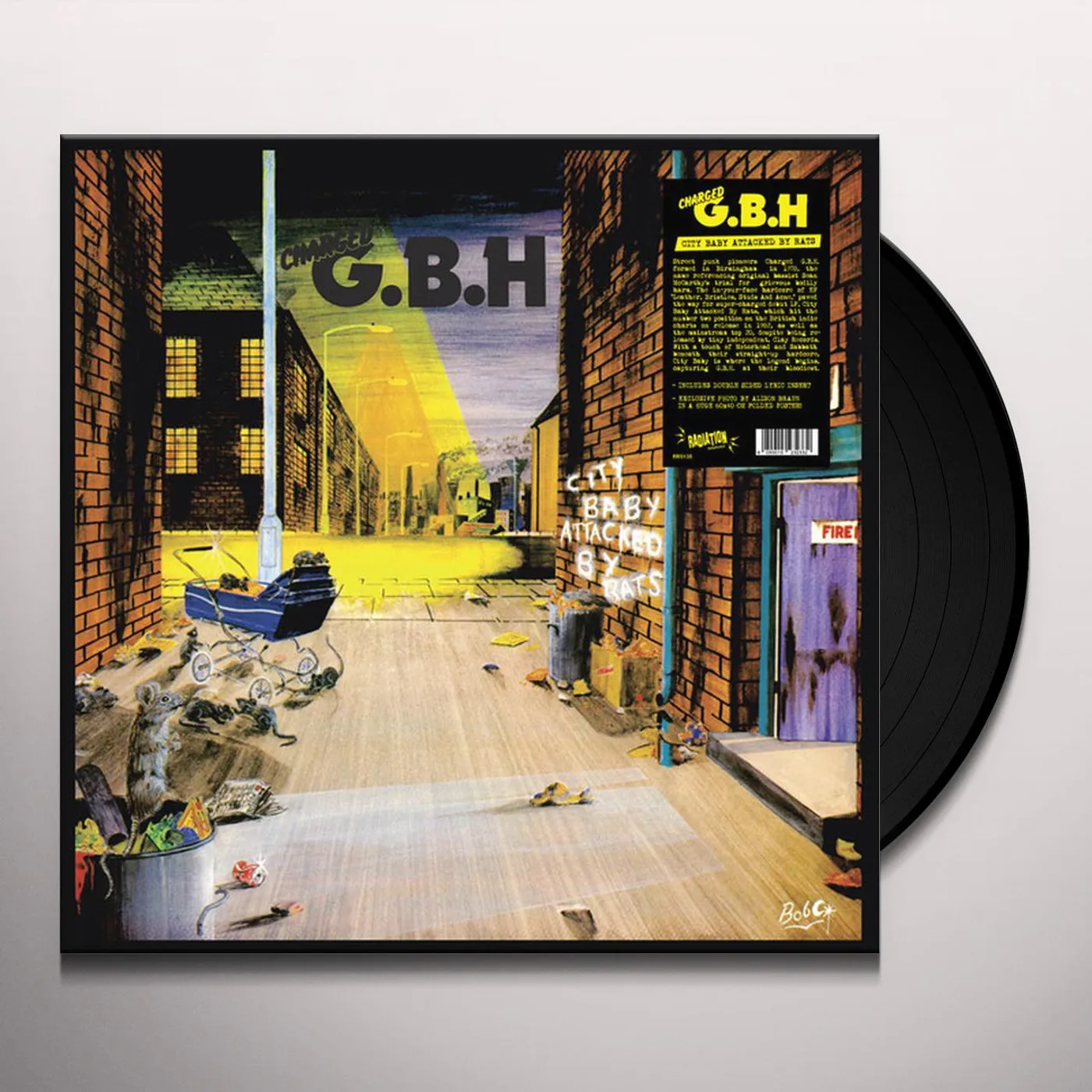 G.B.H. City Baby Attacked By Rats Vinyl Record
