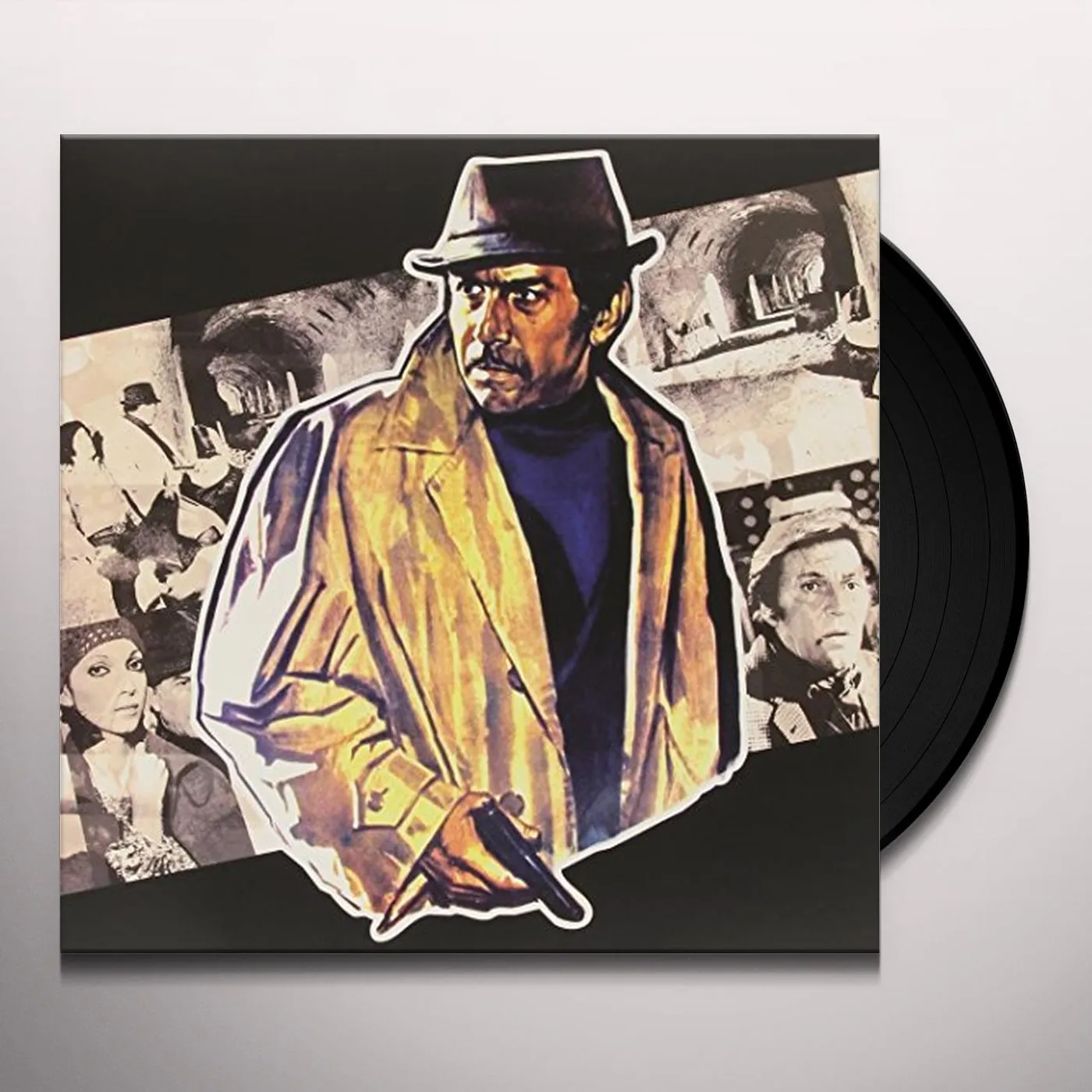 Stelvio Cipriani LA POLIZIA RINGRAZIA Vinyl Record