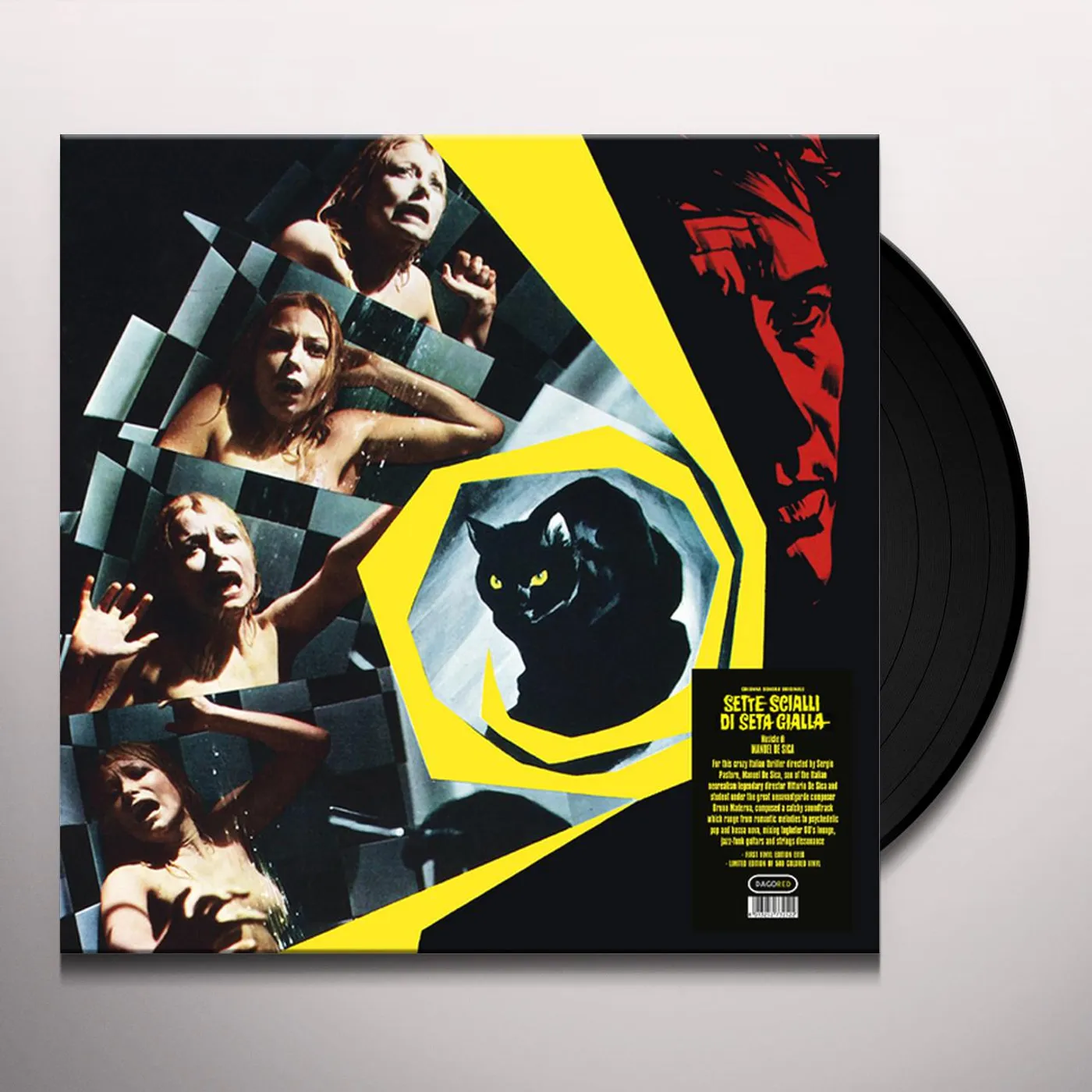 Manuel De Sica SETTE SCIALLI DI SETA GIALLA Vinyl Record