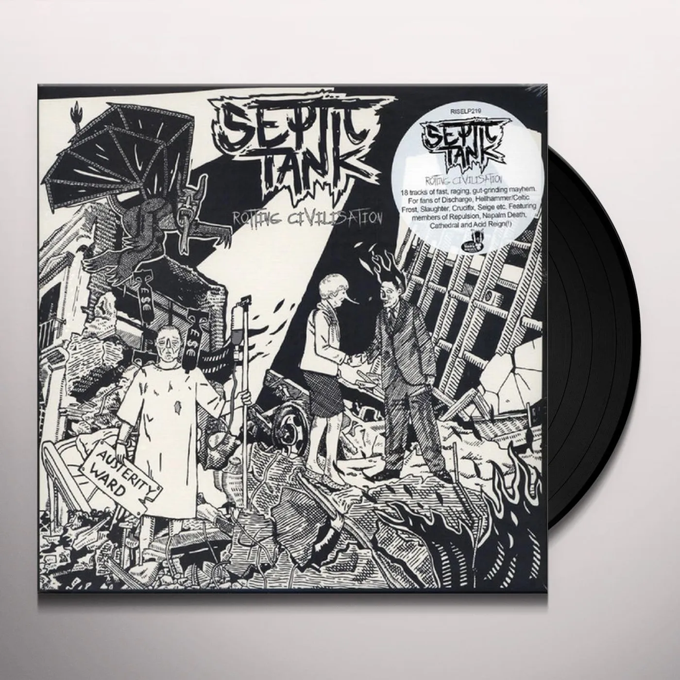 Septic Tank Rotting Civilisation Vinyl Record
