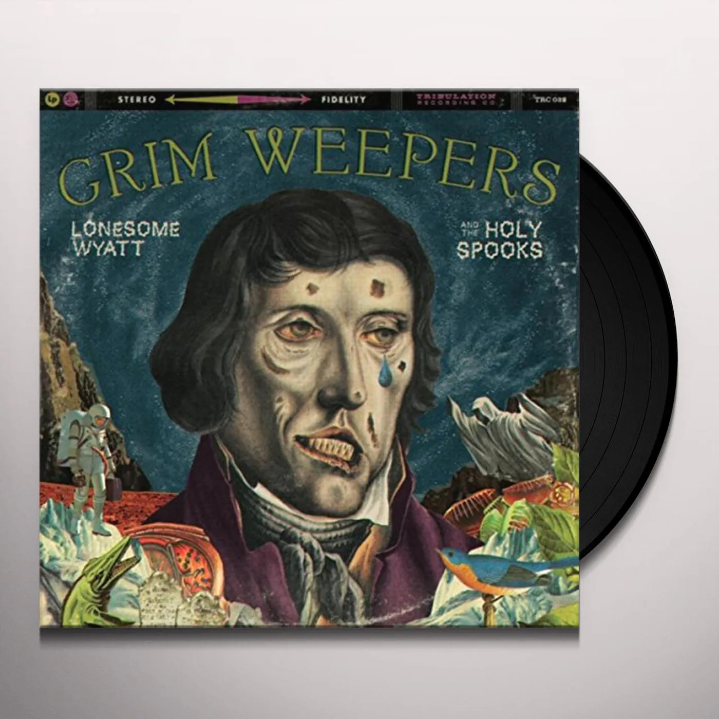Lonesome Wyatt and the Holy Spooks Grim Weepers Vinyl Record