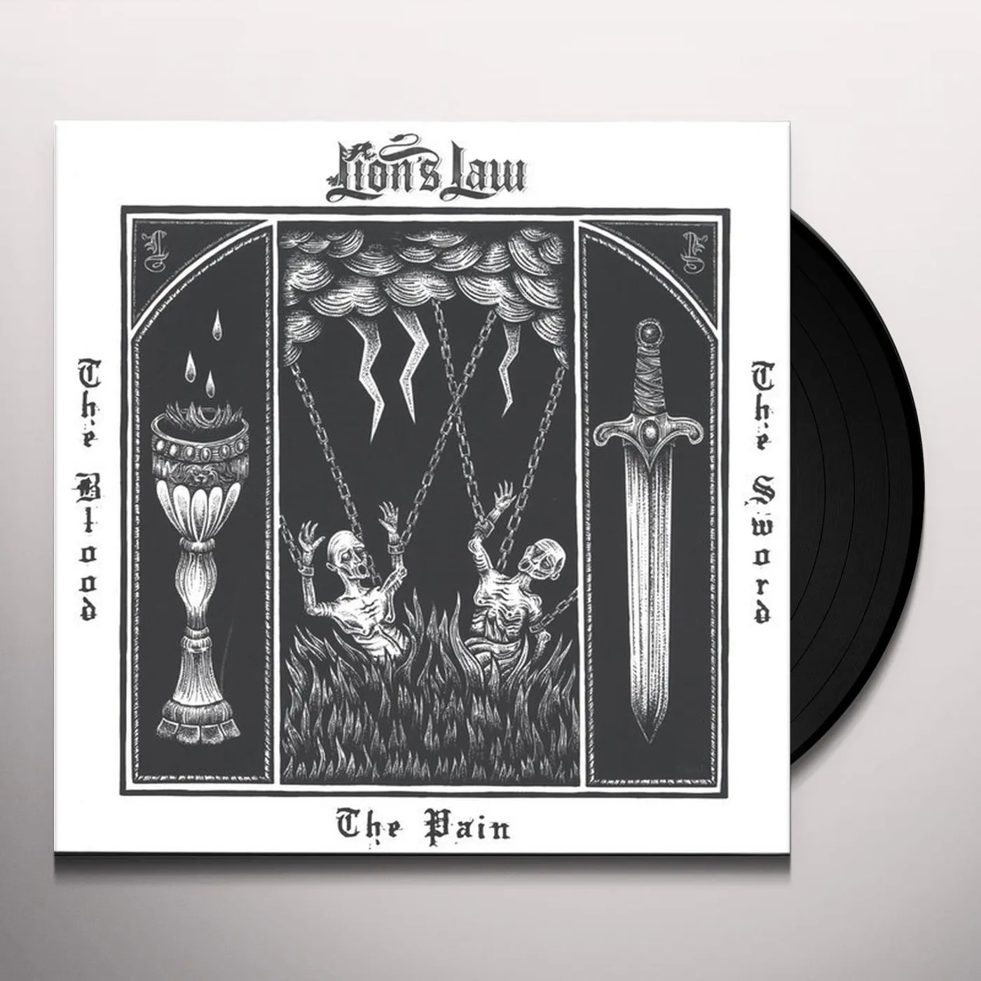 Lion's Law PAIN, THE BLOOD, AND THE SWORD Vinyl Record