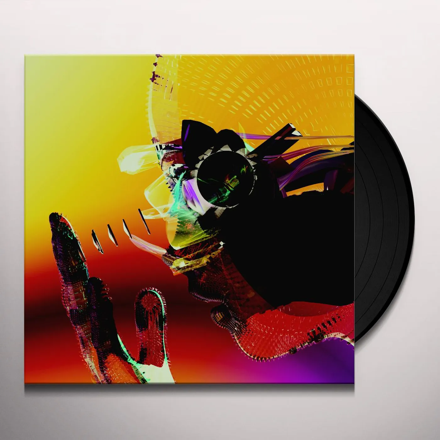 Motion Graphics Vinyl Record