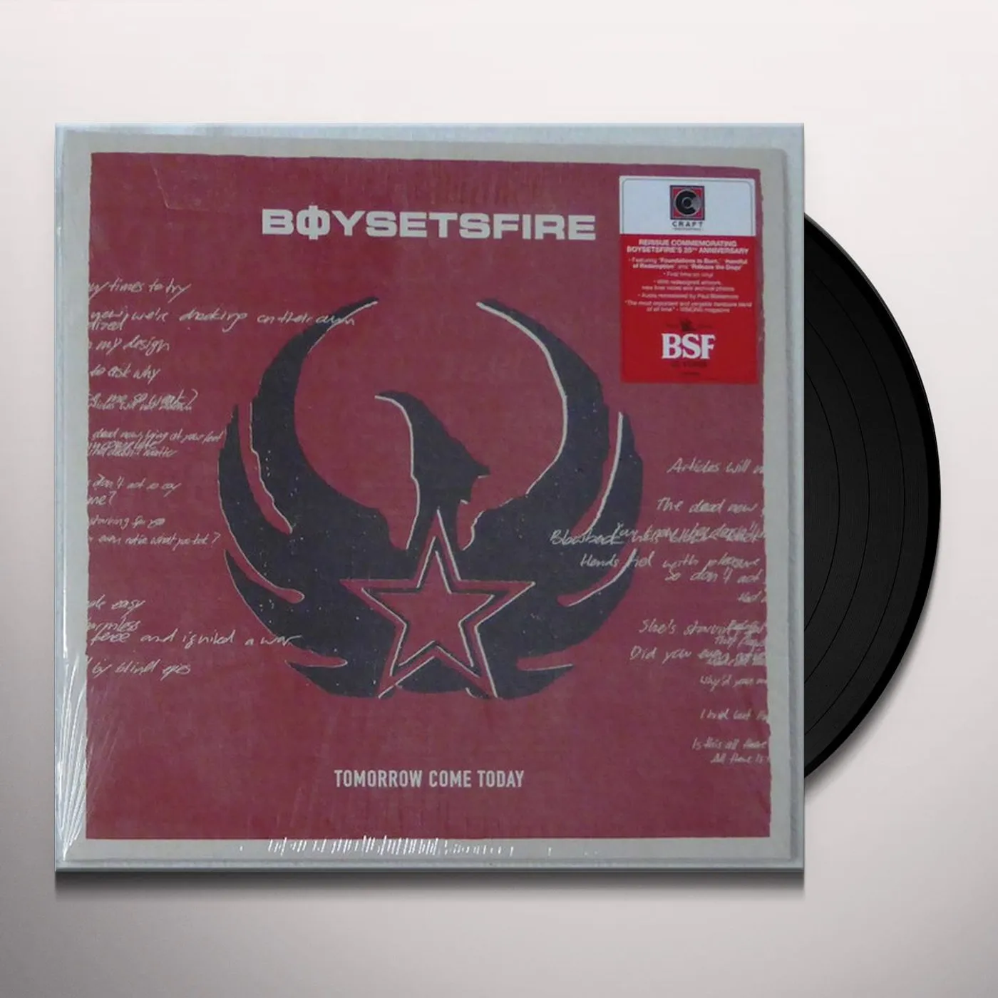 Boysetsfire Tomorrow Come Today Vinyl Record