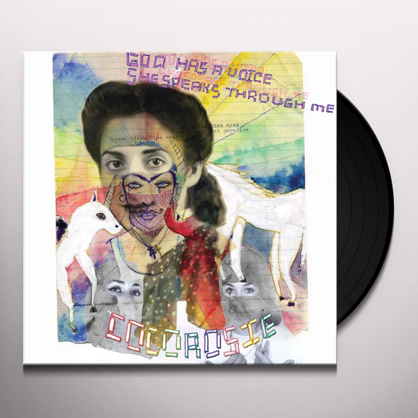 CocoRosie God Has A Voice She Speaks Through Me Vinyl Record