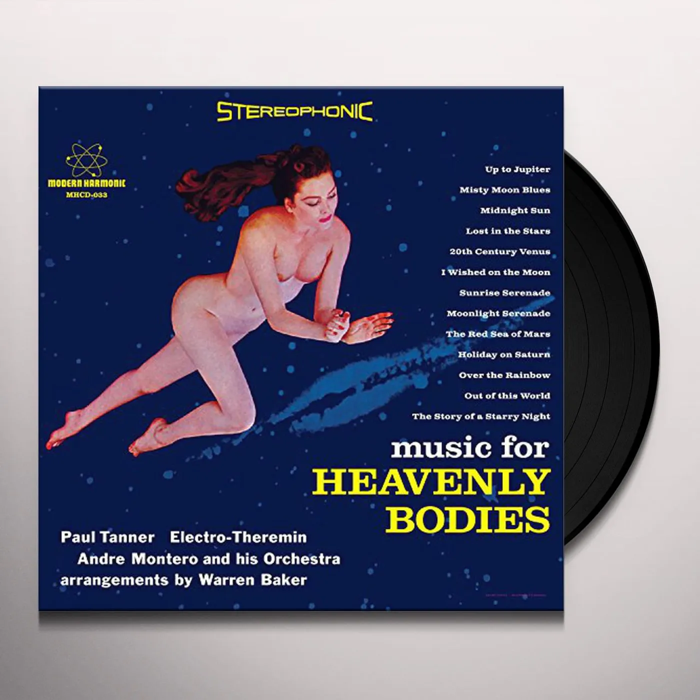 Paul Tanner Music For Heavenly Bodies Vinyl Record