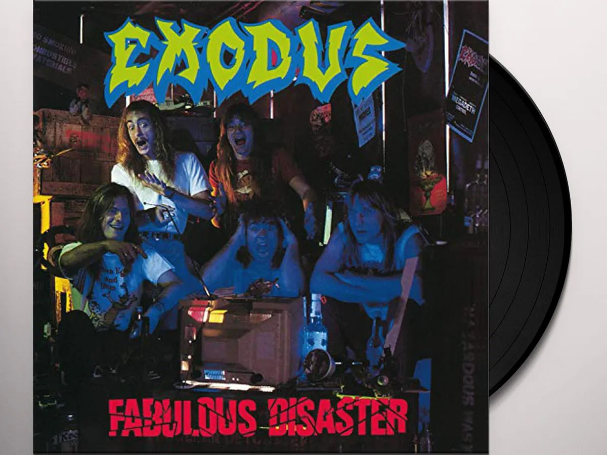 新品 EXODUS / FABULOUS DISASTER 2LP 180g Exodus Fabulous Disaster Vinyl Record