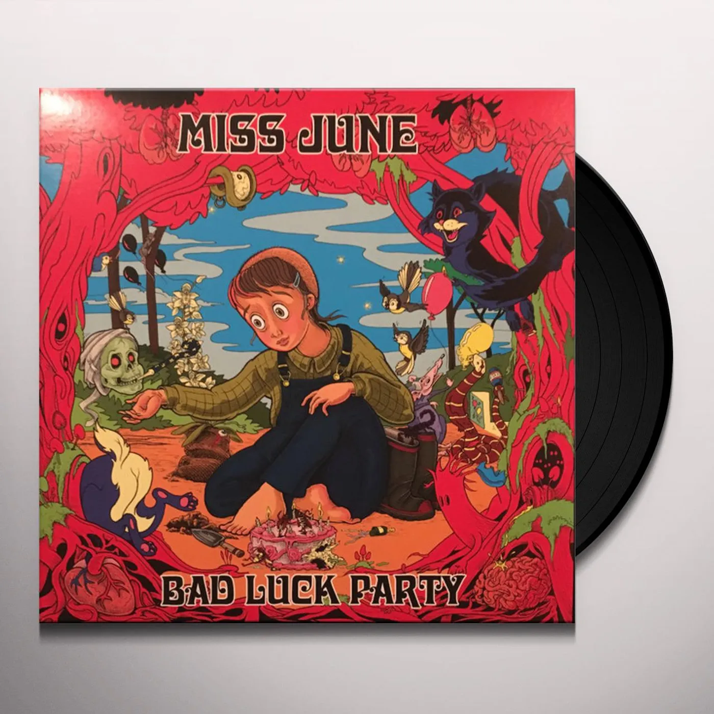 Miss June Bad Luck Party Vinyl Record