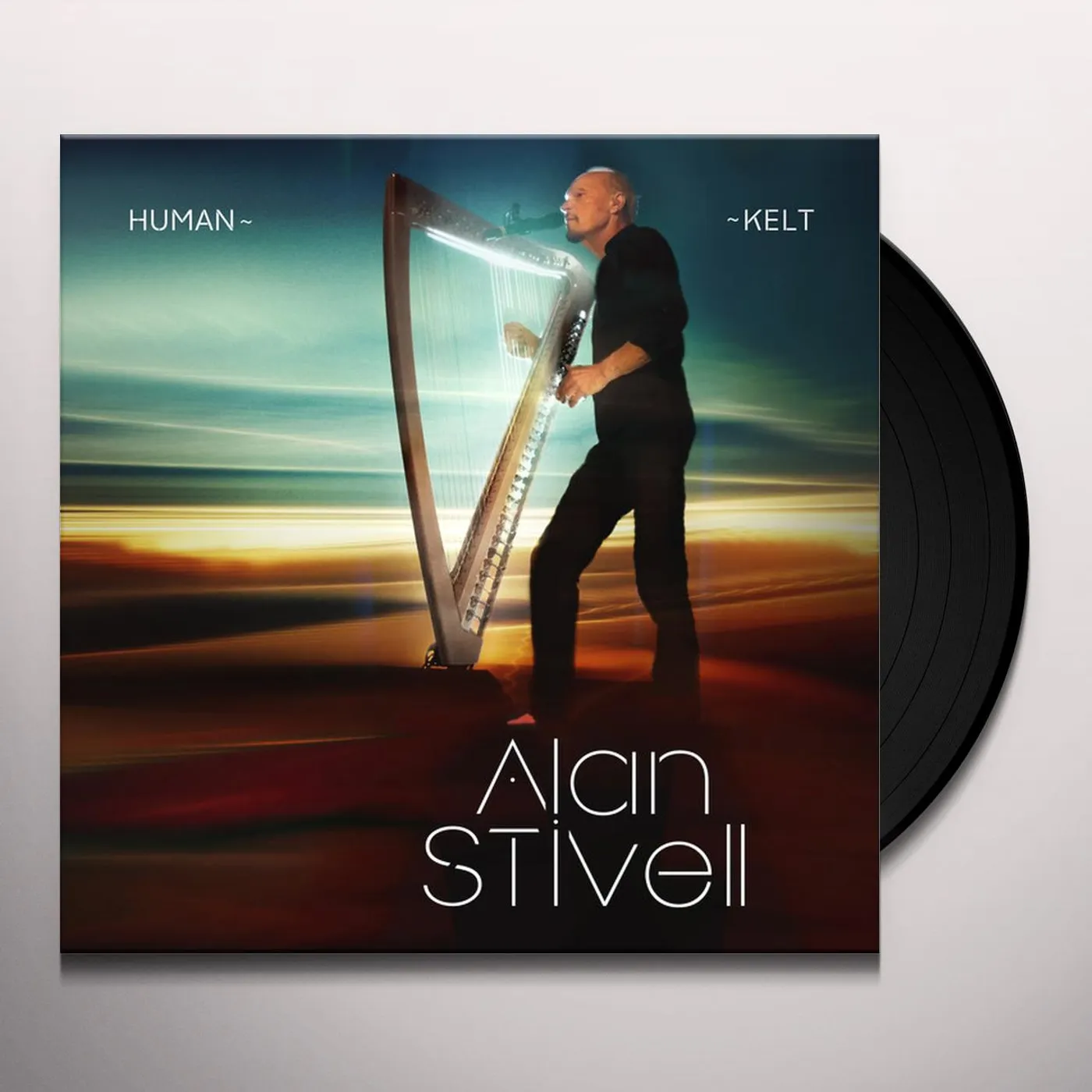 Alan Stivell Human / Kelt Vinyl Record