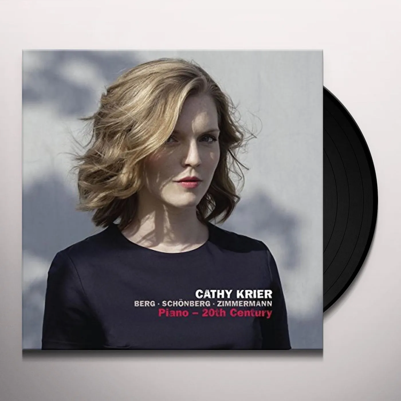 Cathy Krier BERG/SCHONBERG/ZIMMERMANN: PIANO - 20TH CENTURY Vinyl Record