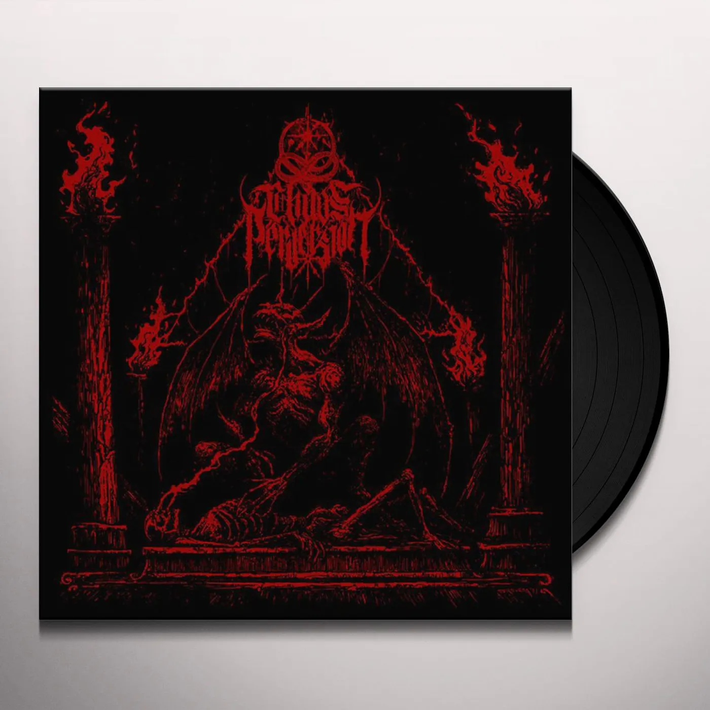 Chaos Perversion Petrified Against The Emanation Vinyl Record