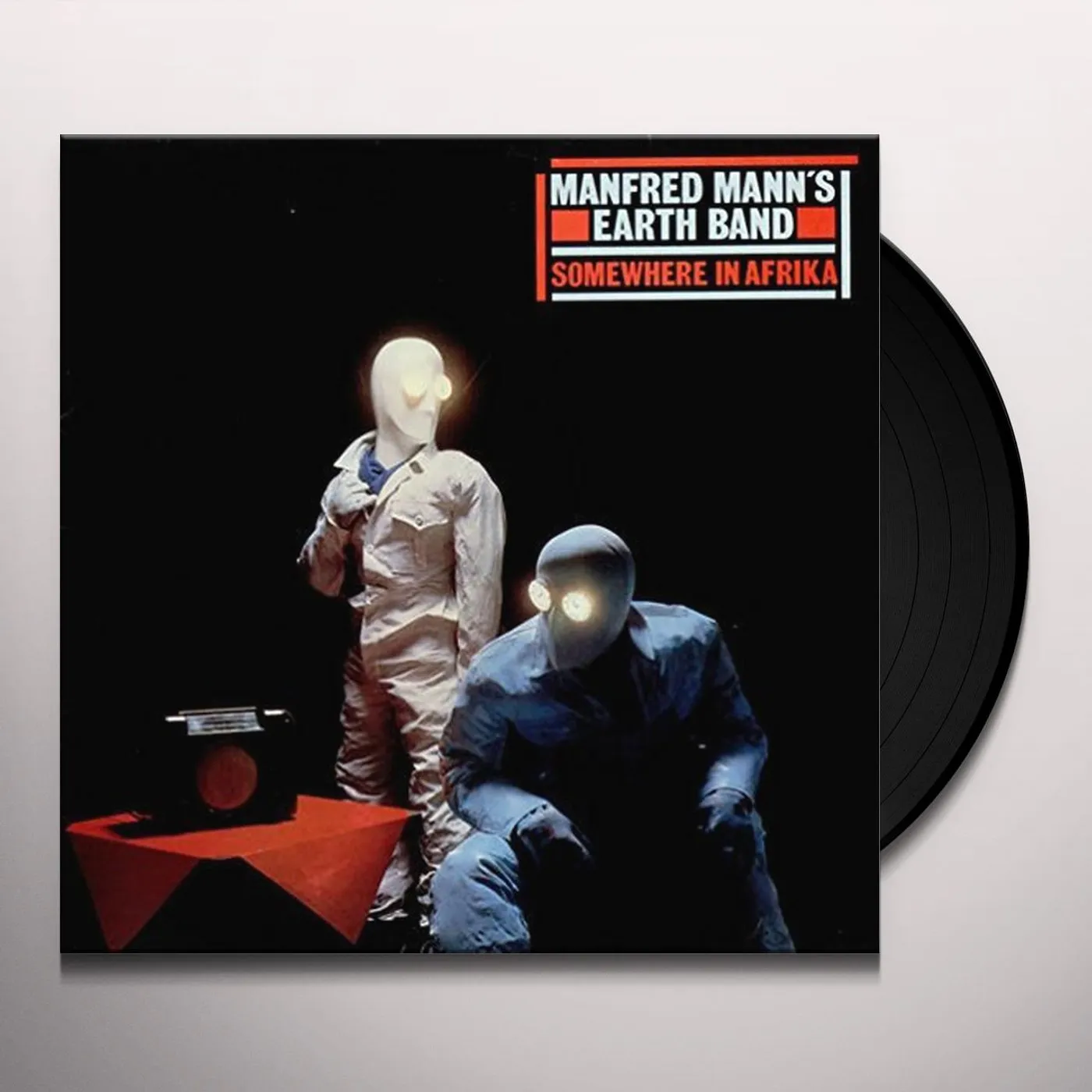 Manfred Mann's Earth Band SOMEWHERE IN AFRICA Vinyl Record