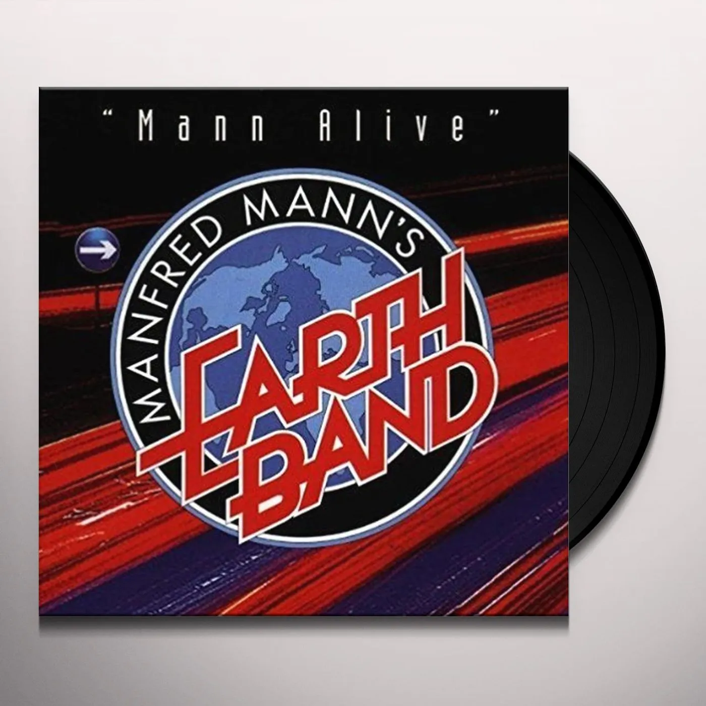 Manfred Mann's Earth Band Mann Alive Vinyl Record