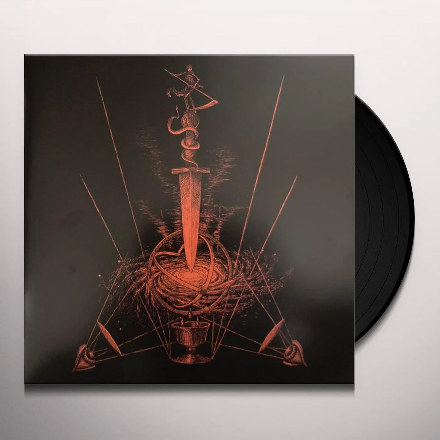 Inquisition VENERATION OF MEDIEVAL MYSTICISM & COSMOLOGICAL VIOLENCE (CLEAR VINYL) Vinyl Record