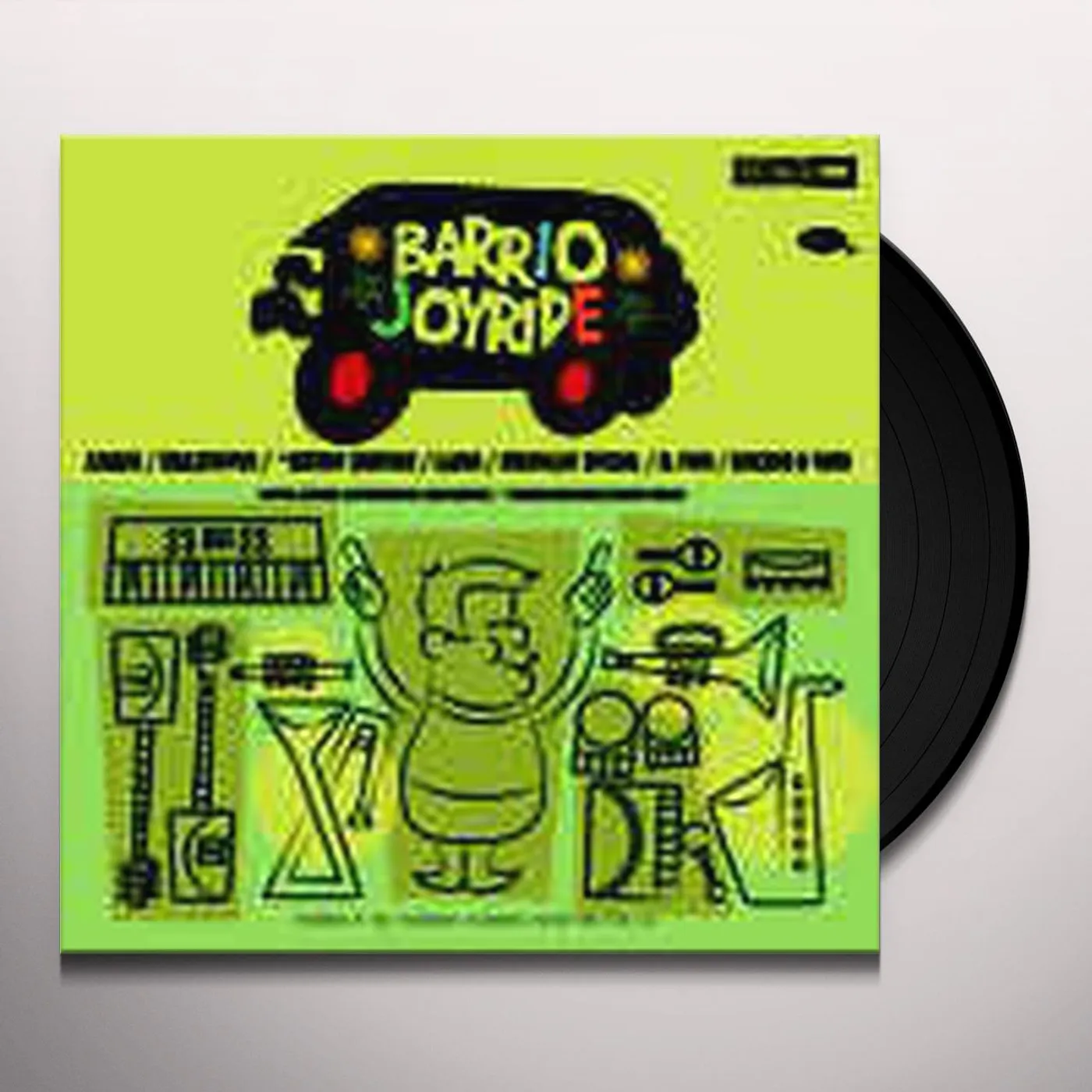 Saucy Horn BARRIO JOYRIDE Vinyl Record