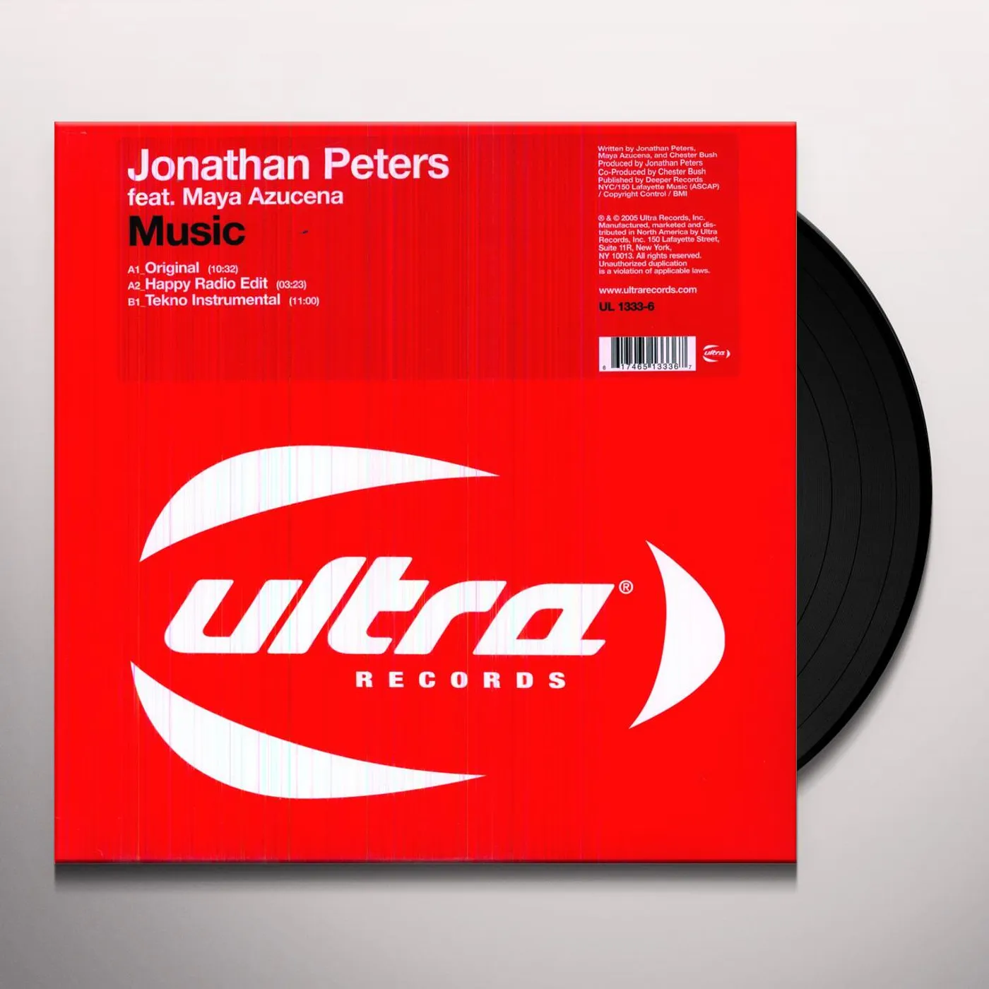 Jonathan Peters Music Vinyl Record