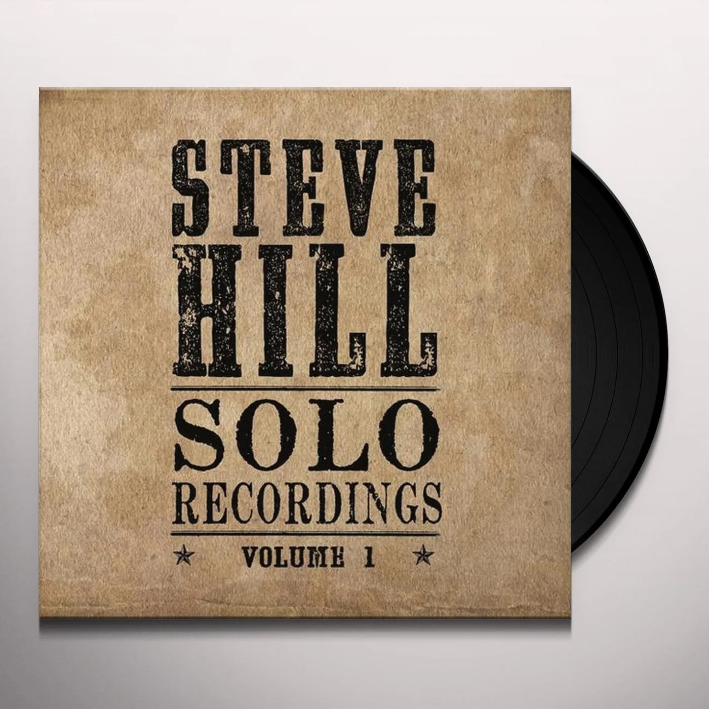 Steve Hill SOLO RECORDINGS 1 Vinyl Record