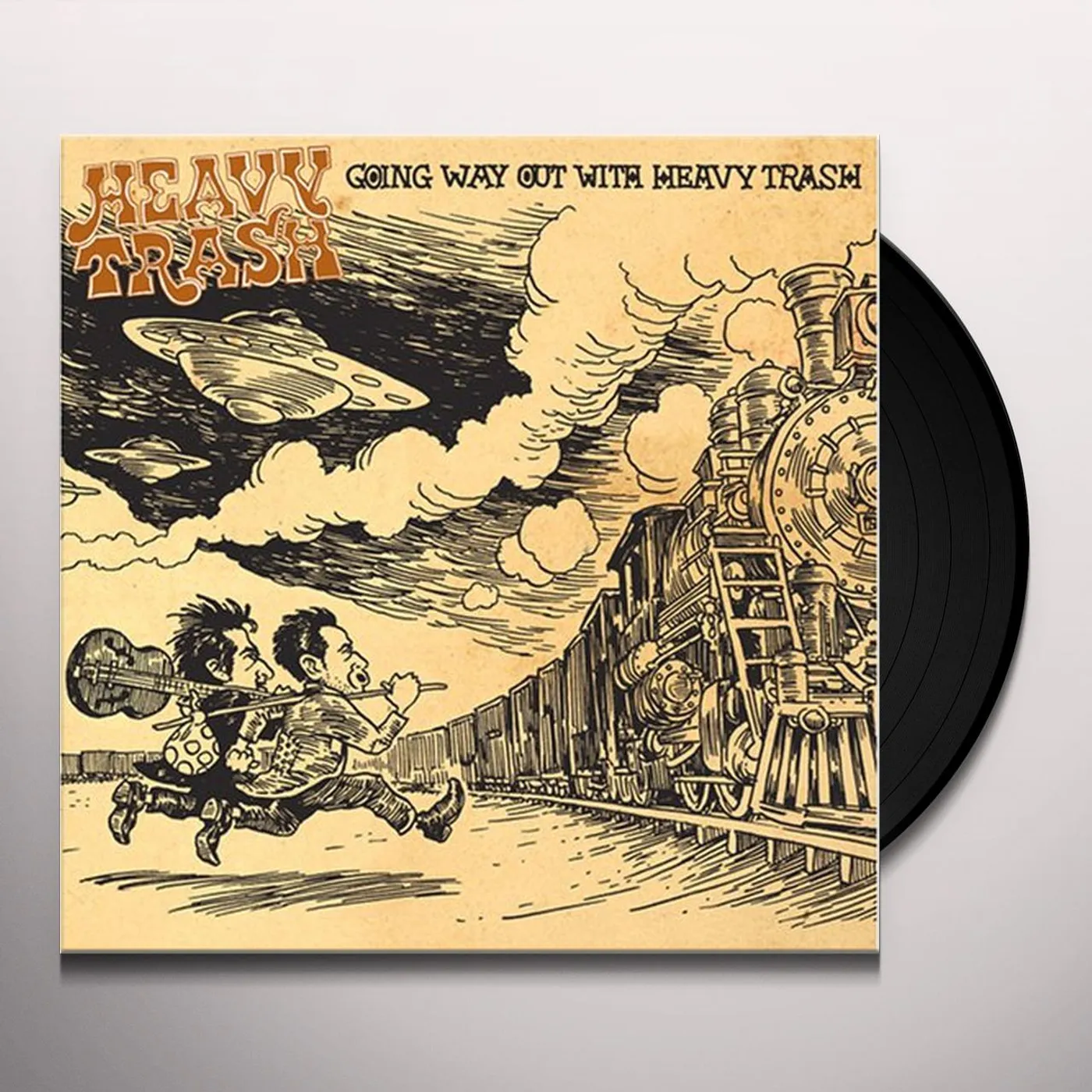 GOING WAY OUT WITH HEAVY TRASH (BONUS TRACKS) Vinyl Record