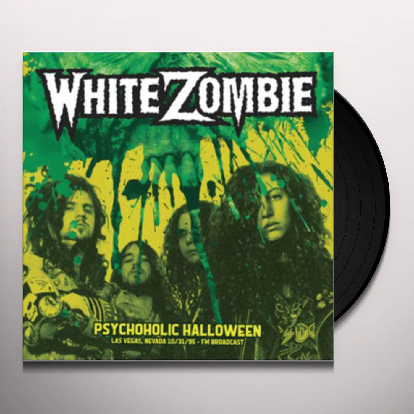 White Zombie Psychoholic Halloween Vinyl Record