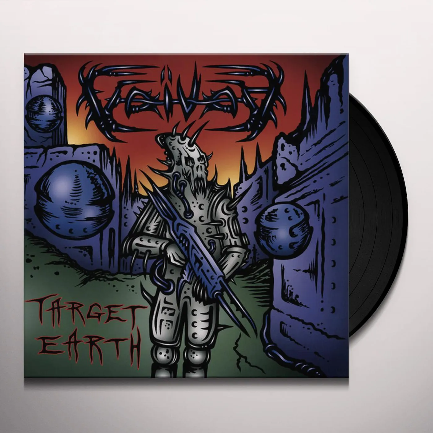 Voivod TARGET EARTH Vinyl Record