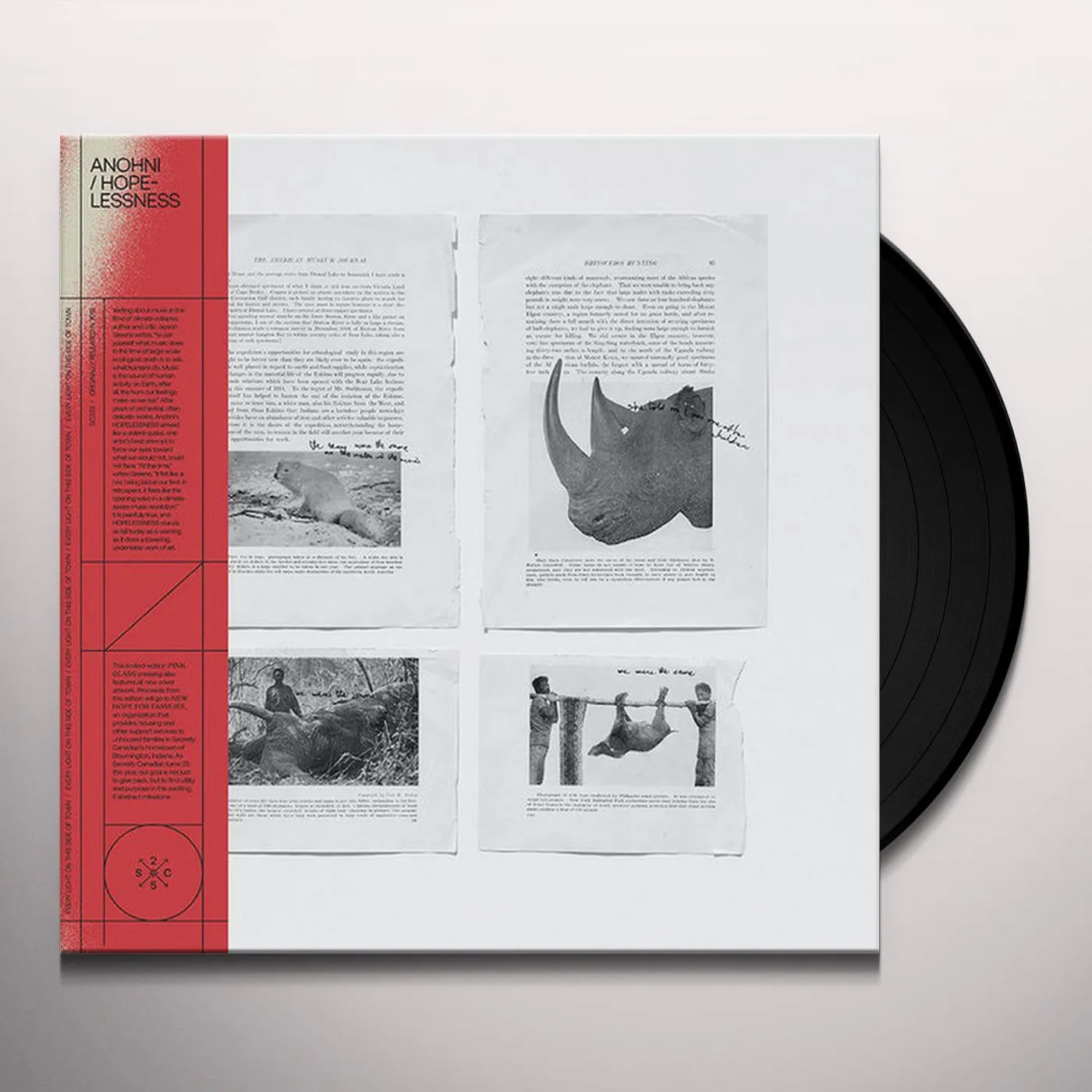 ANOHNI HOPELESSNESS (SC25 ANNIVERSARY EXCLUSIVE) - PINK Vinyl Record