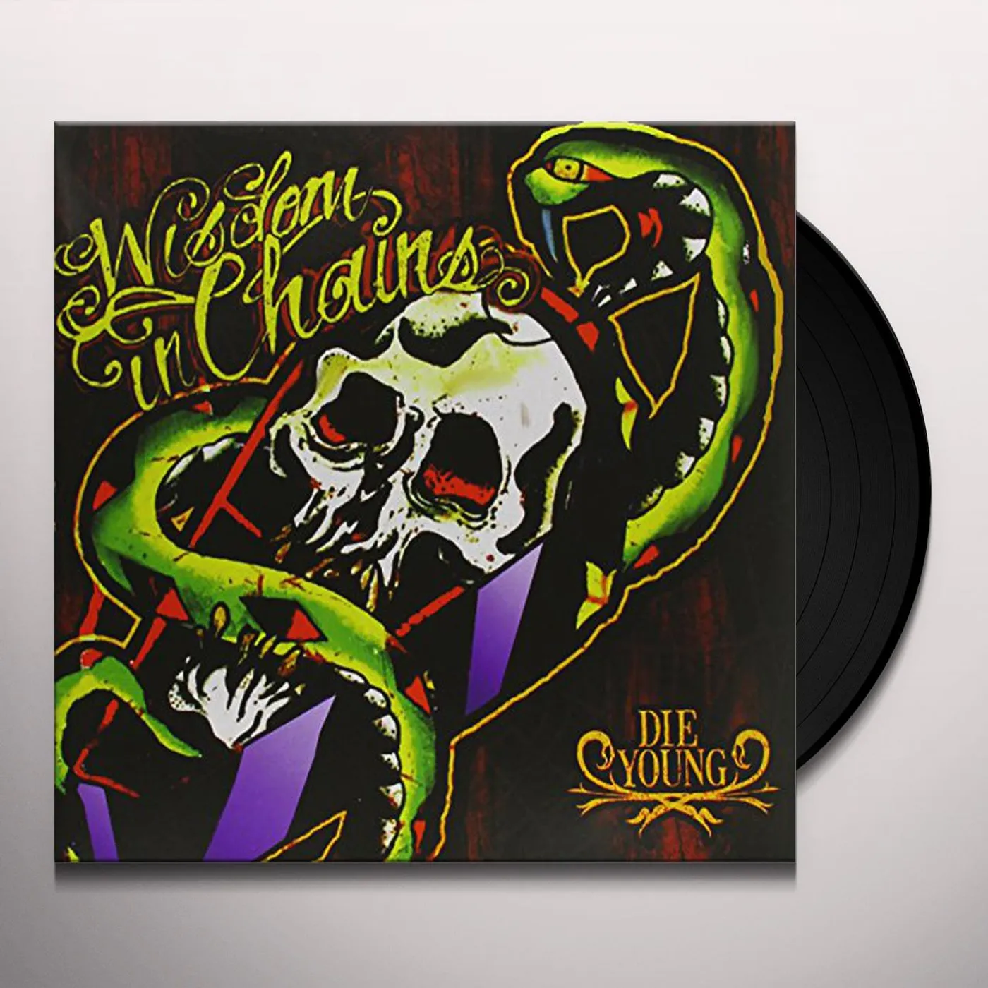 Wisdom In Chains DIE YOUNG - 10TH ANIVERSARY EDITION Vinyl Record