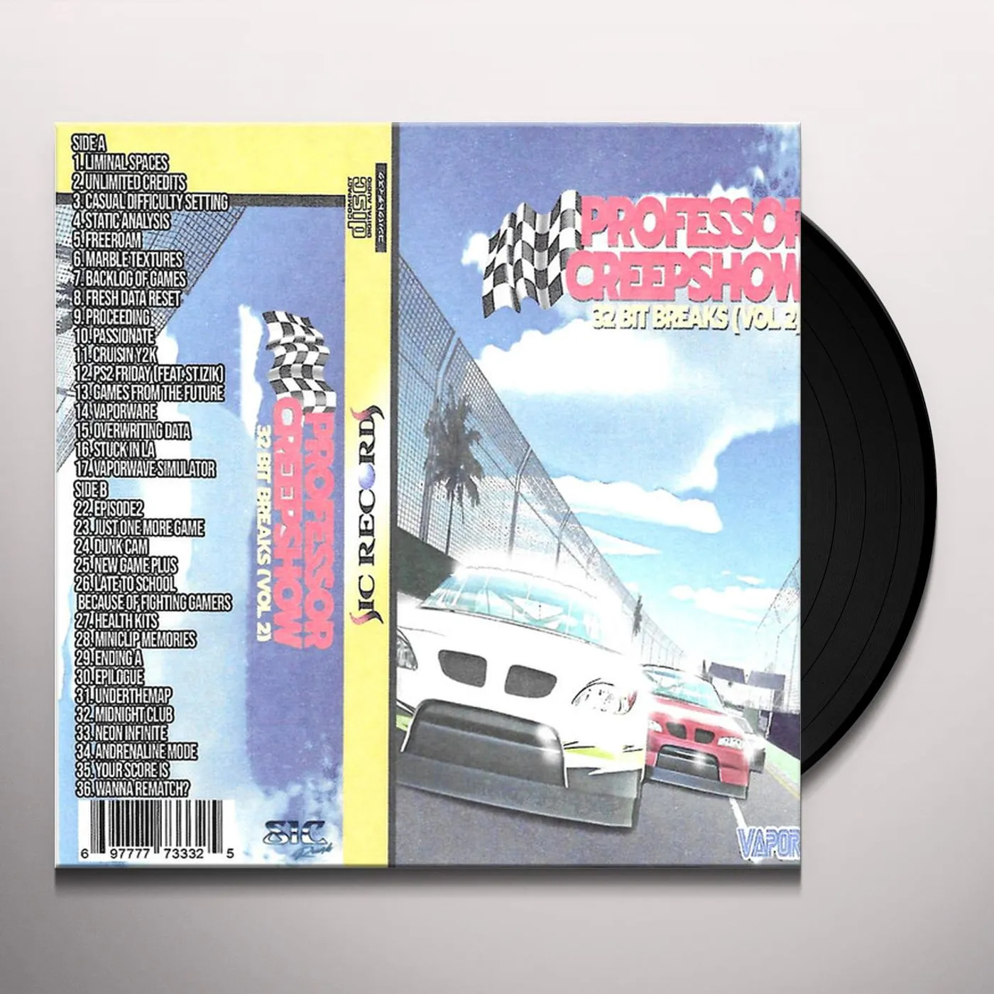 Professor Creepshow 32 BIT BREAKS VOL.2 Vinyl Record