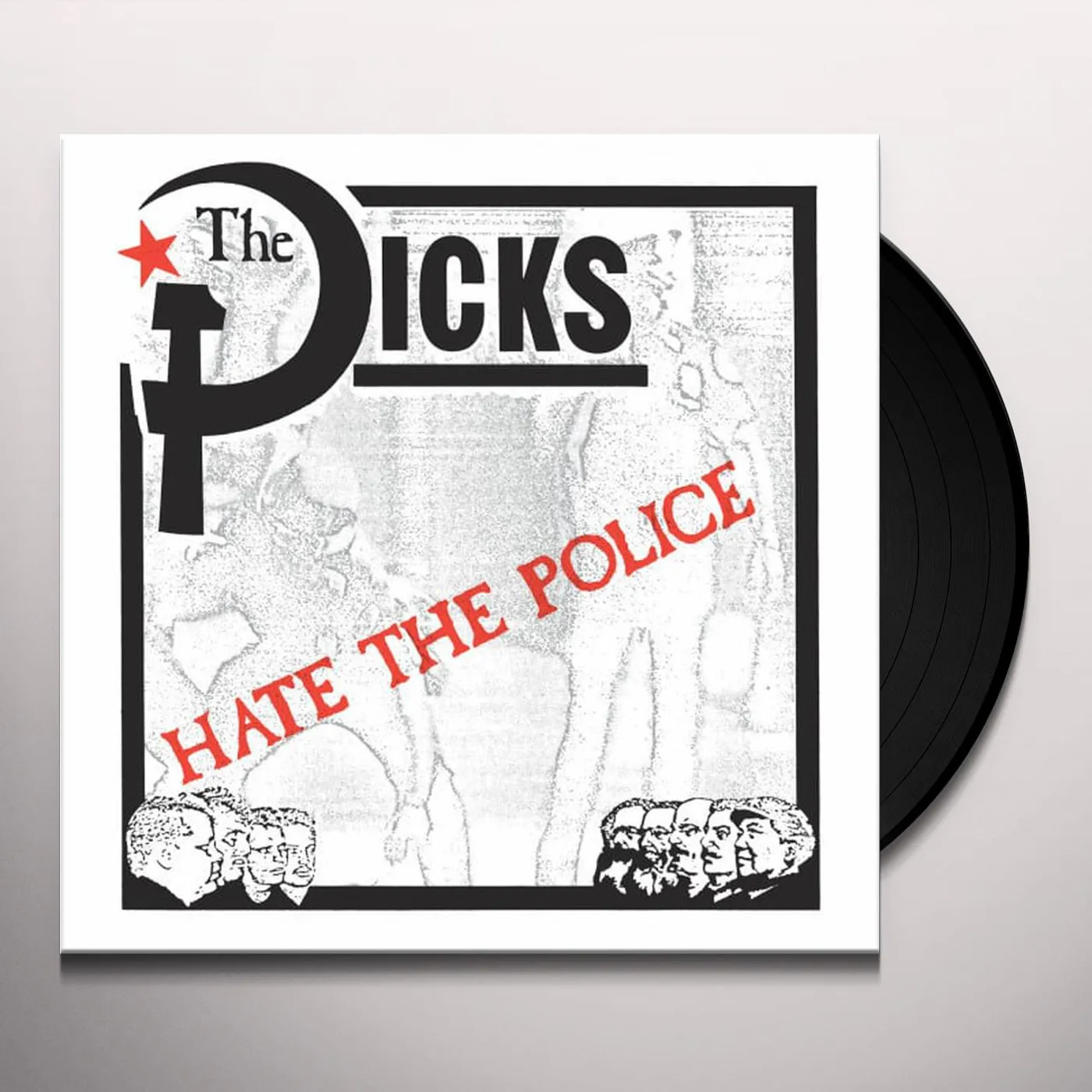 Dicks HATE THE POLICE Vinyl Record