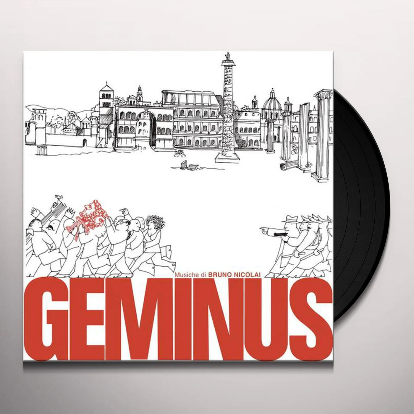 Bruno Nicolai GEMINUS / Original Soundtrack Vinyl Record