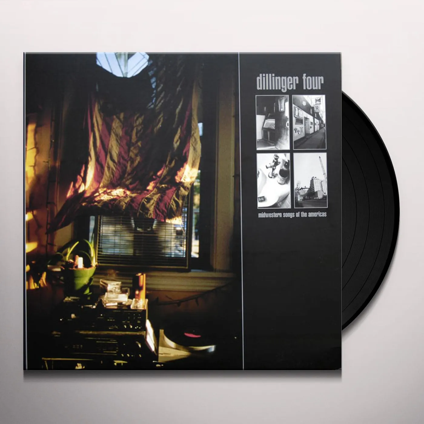 Dillinger Four MIDWESTERN SONGS OF AMERICAS Vinyl Record