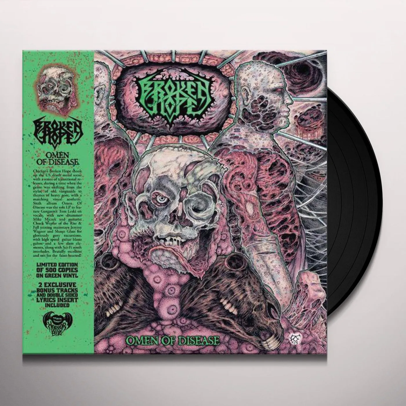 Broken Hope Omen Of Disease Vinyl Record