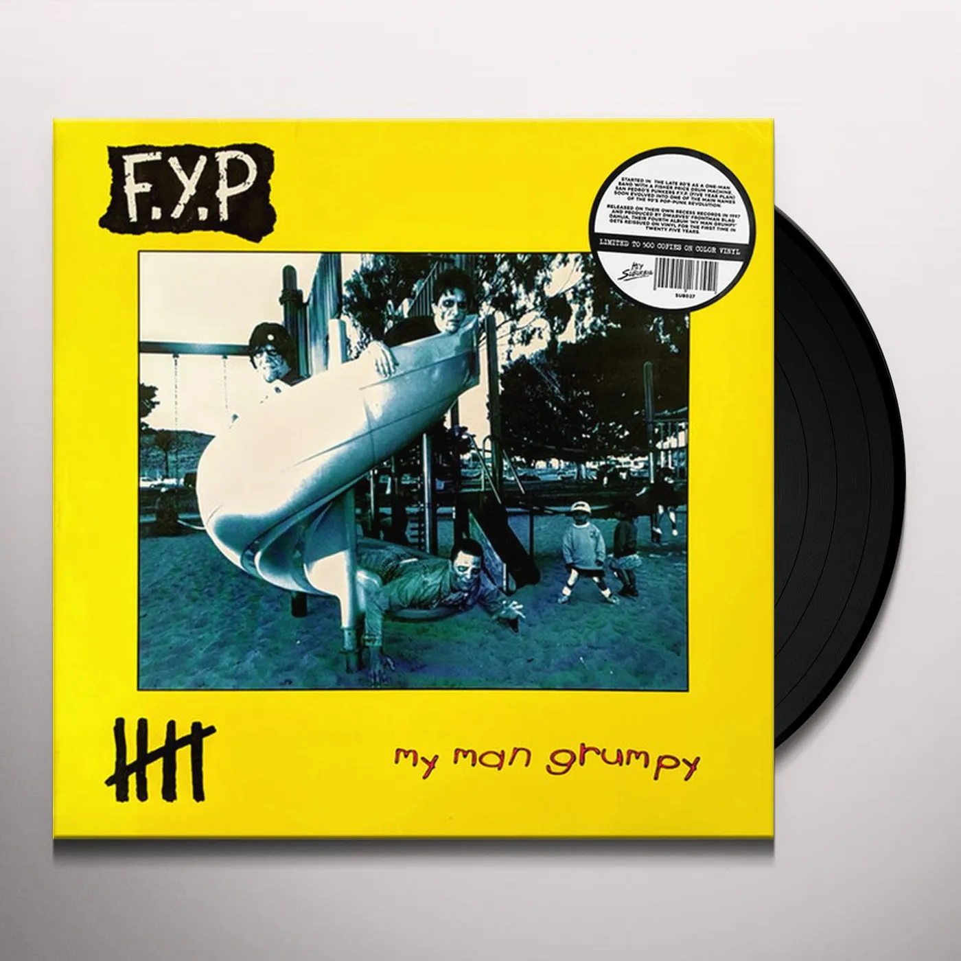 F.Y.P MY MAN GRUMPY Vinyl Record