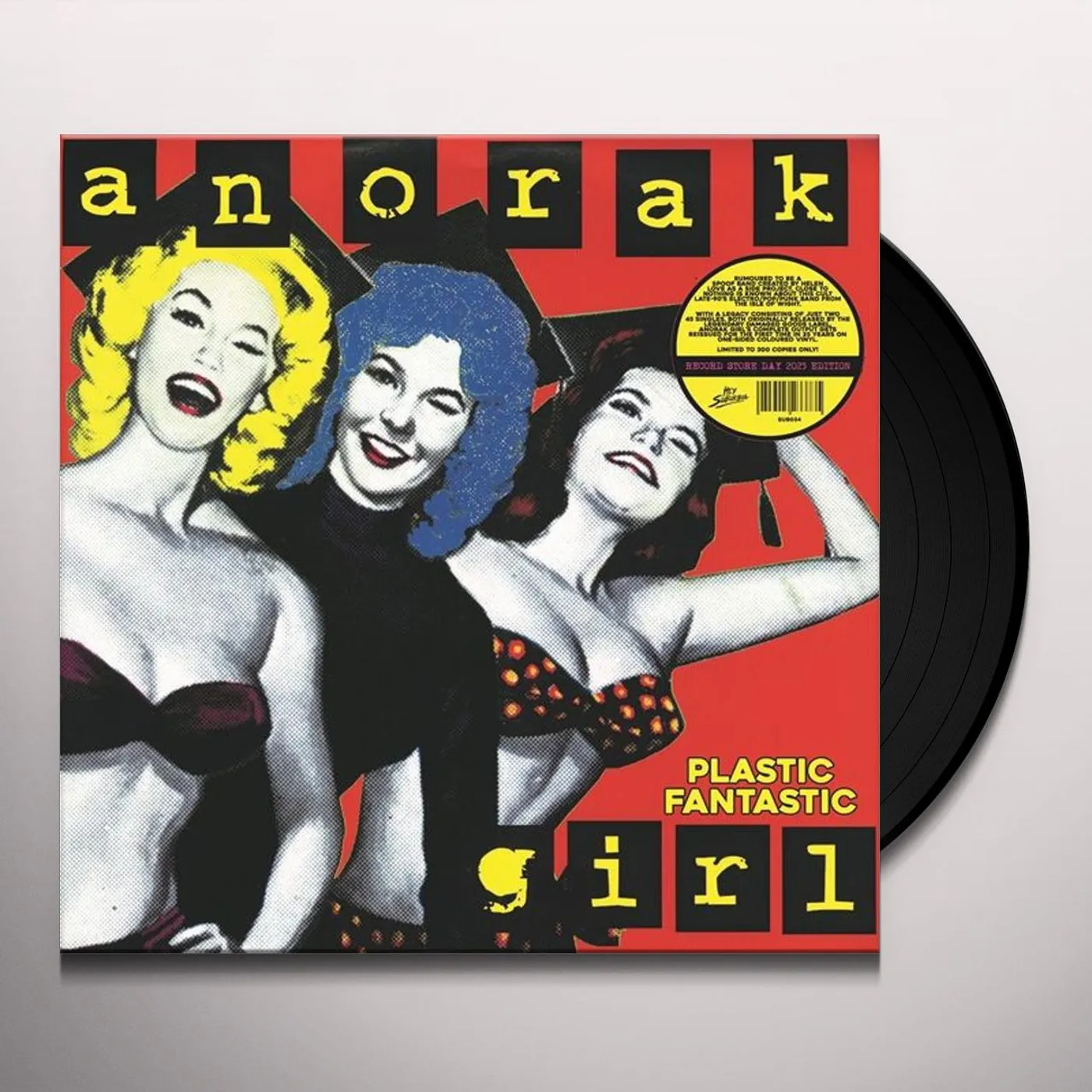 Anorak Girl PLASTIC FANTASTIC (COLOURED VINYL) Vinyl Record