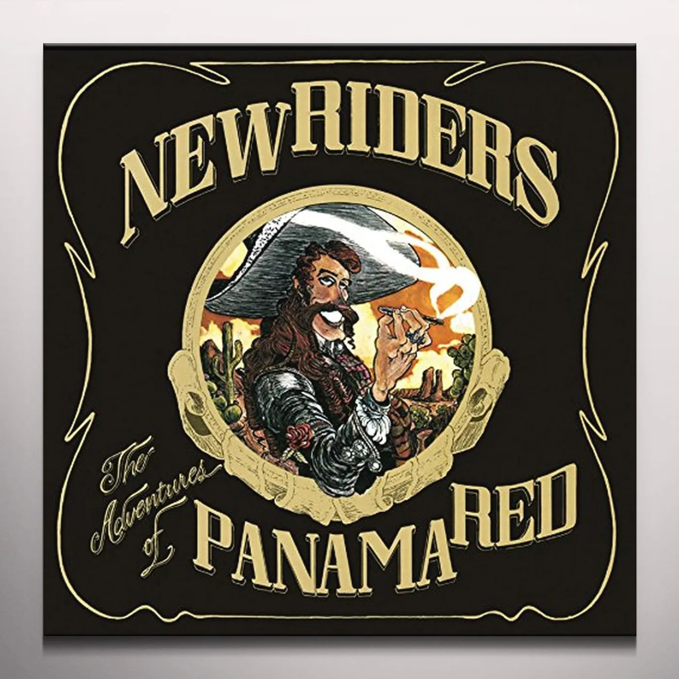 New Riders of the Purple Sage ADVENTURES OF PANAMA RED Vinyl Record