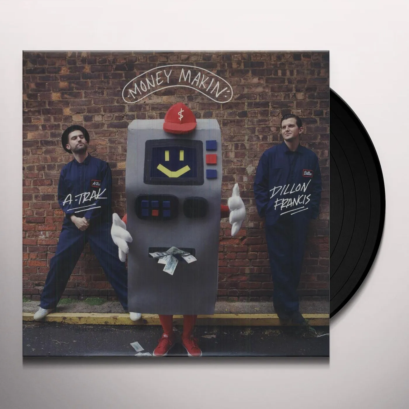 A-Trak MONKEY MAKIN / PISS TEST Vinyl Record